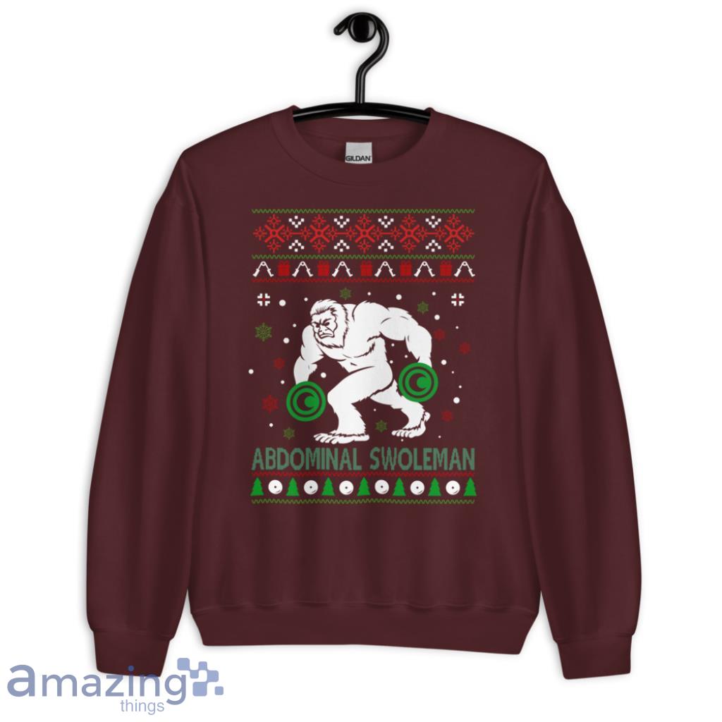 the abdominal swoleman sweater