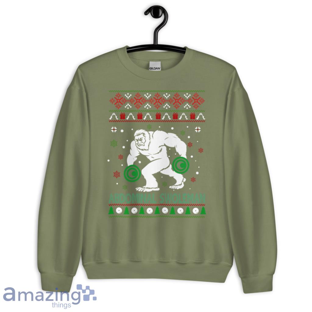 the abdominal swoleman sweater