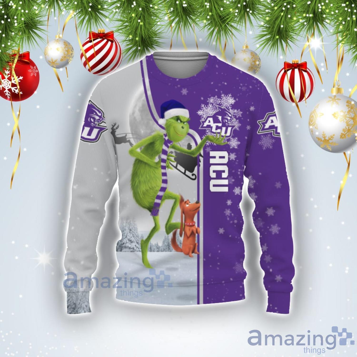 Dallas Cowboys Grinch Ugly Christmas Sweater