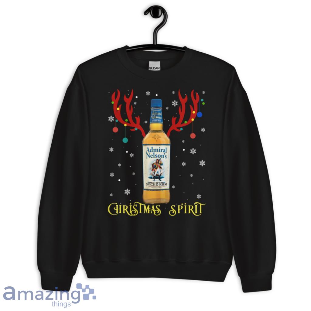 Admiral Nelson’s Christmas Spirit Reindeer Rum Christmas Sweatshirt image Admiral Nelson’s Christmas Spirit Reindeer Rum Christmas Sweatshirt - G185 Crewneck Sweatshirt