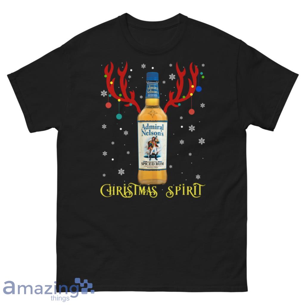 Admiral Nelson’s Christmas Spirit Reindeer Rum Christmas Sweatshirt image Admiral Nelson’s Christmas Spirit Reindeer Rum Christmas Sweatshirt - Unisex Classic T-Shirt-1