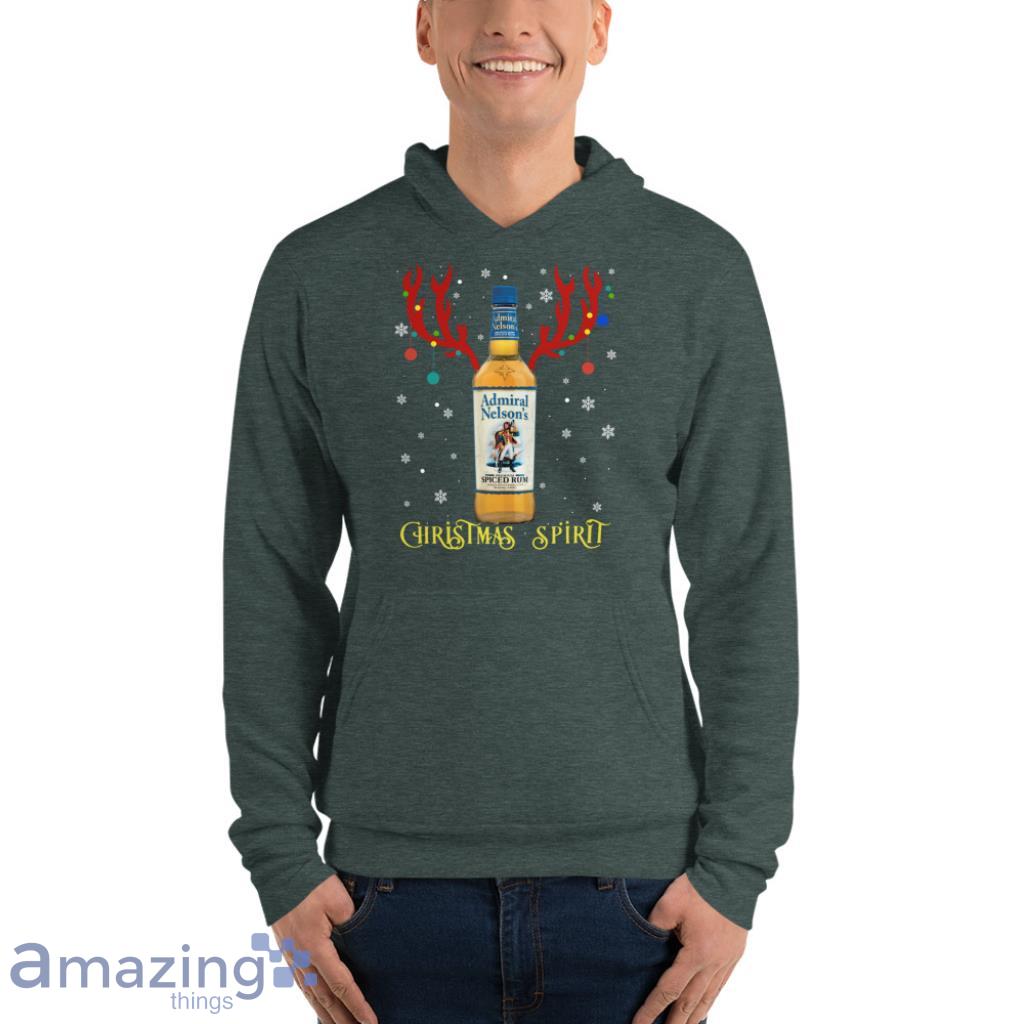 Admiral Nelson’s Christmas Spirit Reindeer Rum Christmas Sweatshirt image Admiral Nelson’s Christmas Spirit Reindeer Rum Christmas Sweatshirt - Unisex Fleece Pullover Hoodie-1