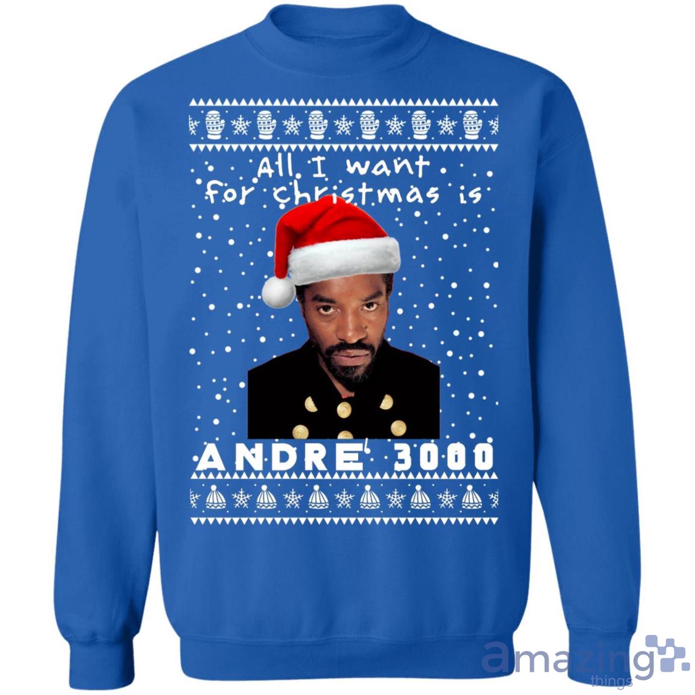 André 3000 Rapper Christmas Sweatshirt Product Photo 1