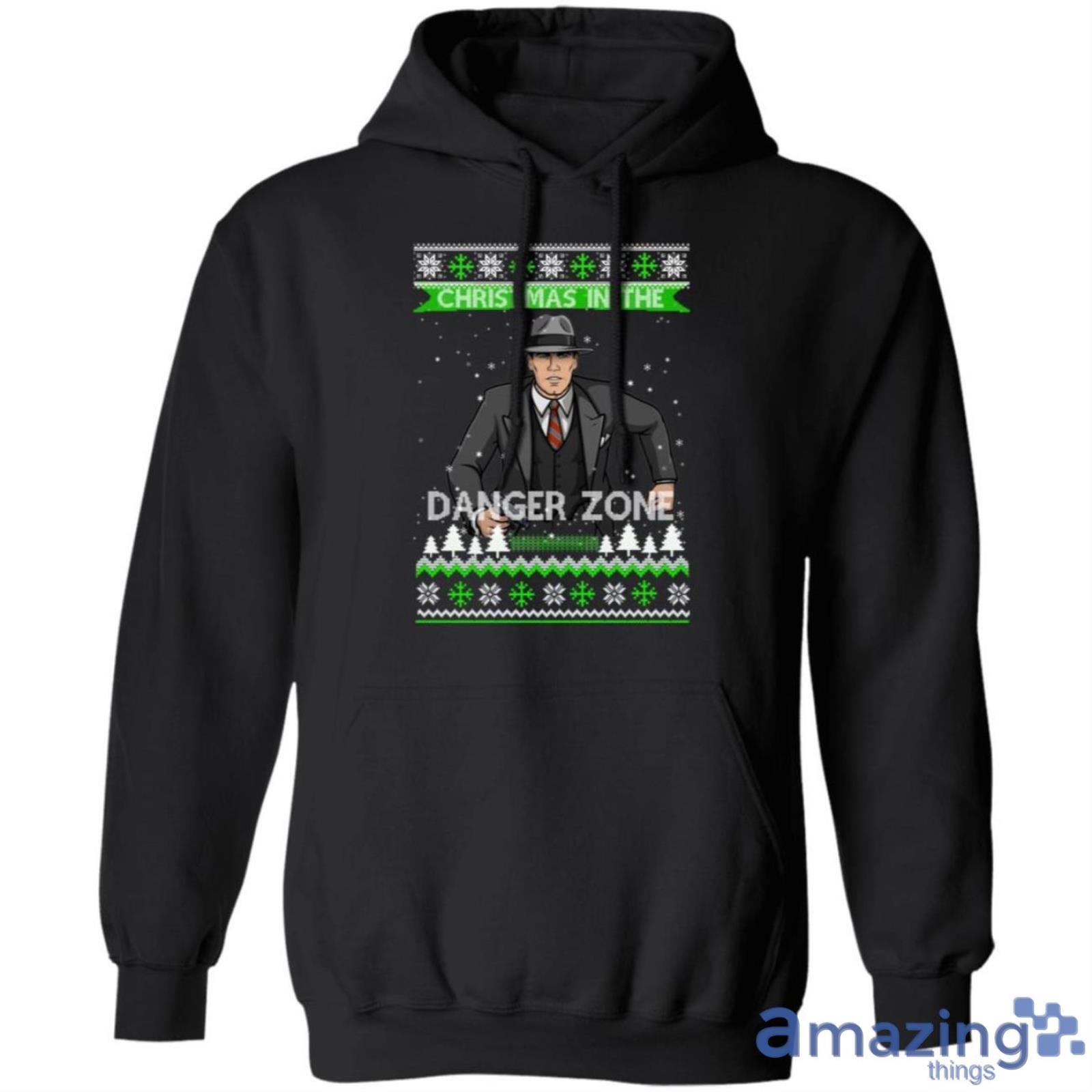 Archer Christmas In The Danger Zone Christmas Sweatshirt image Archer Christmas In The Danger Zone Christmas Sweatshirt Product Photo 11