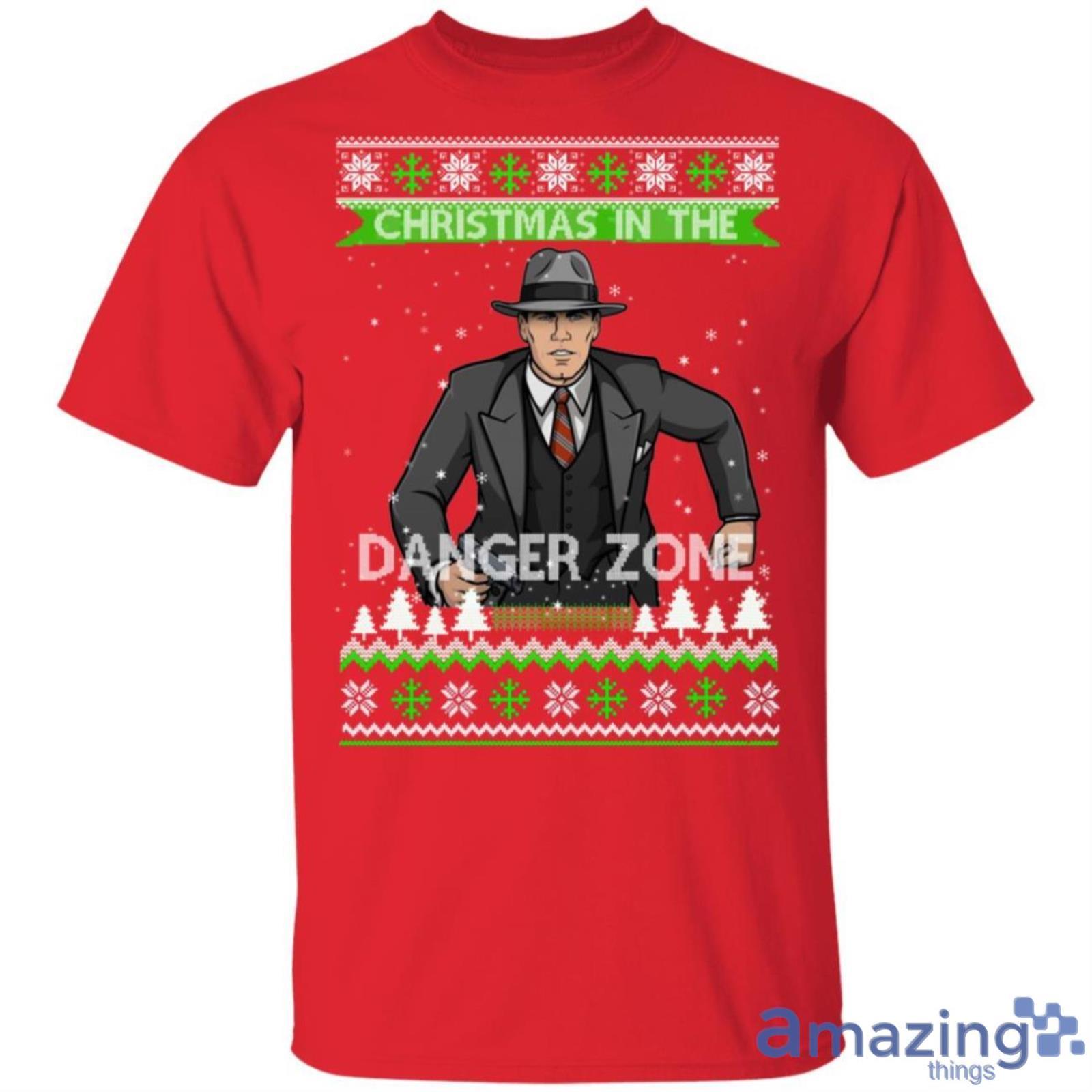 Archer Christmas In The Danger Zone Christmas Sweatshirt image Archer Christmas In The Danger Zone Christmas Sweatshirt Product Photo 6