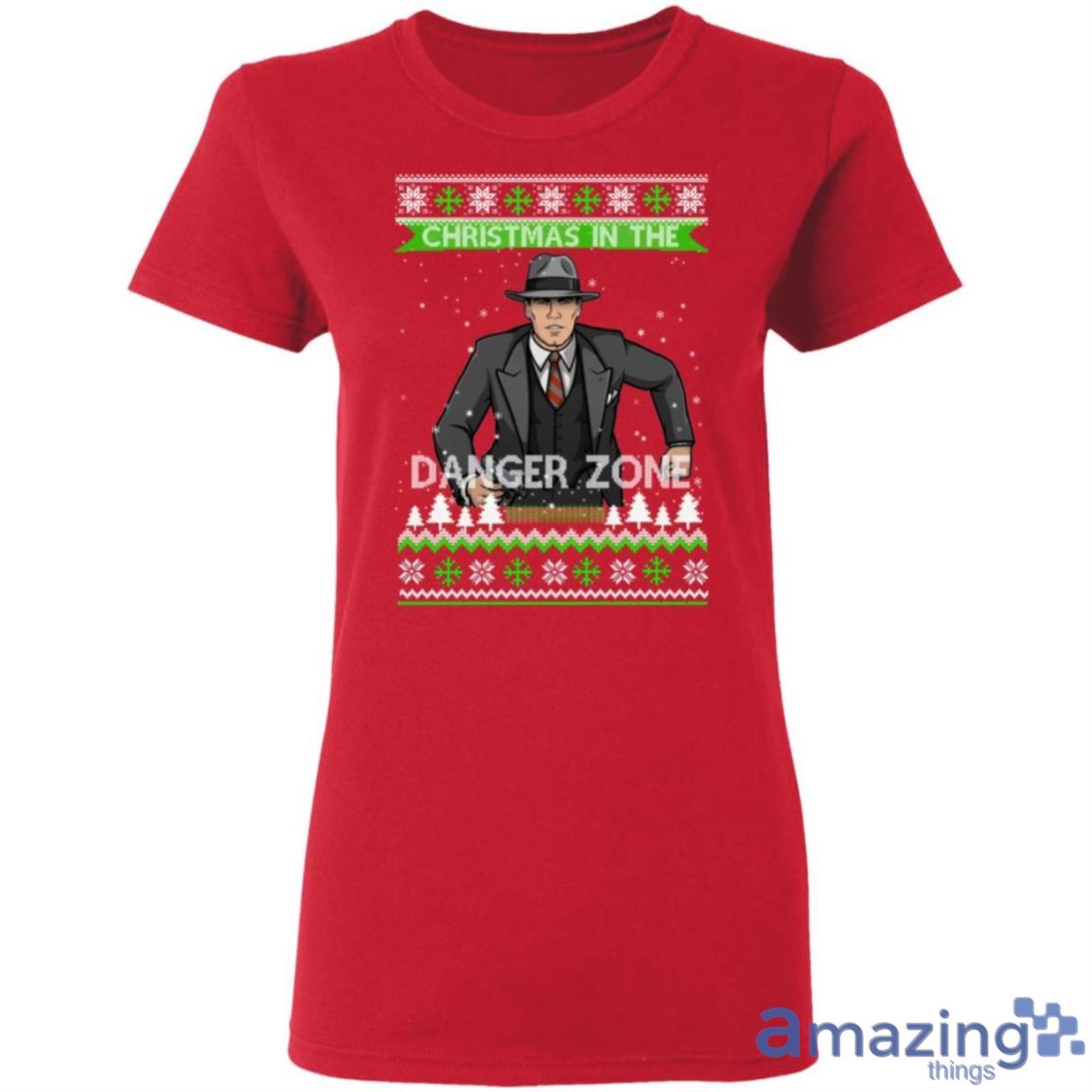 Archer Christmas In The Danger Zone Christmas Sweatshirt image Archer Christmas In The Danger Zone Christmas Sweatshirt Product Photo 9