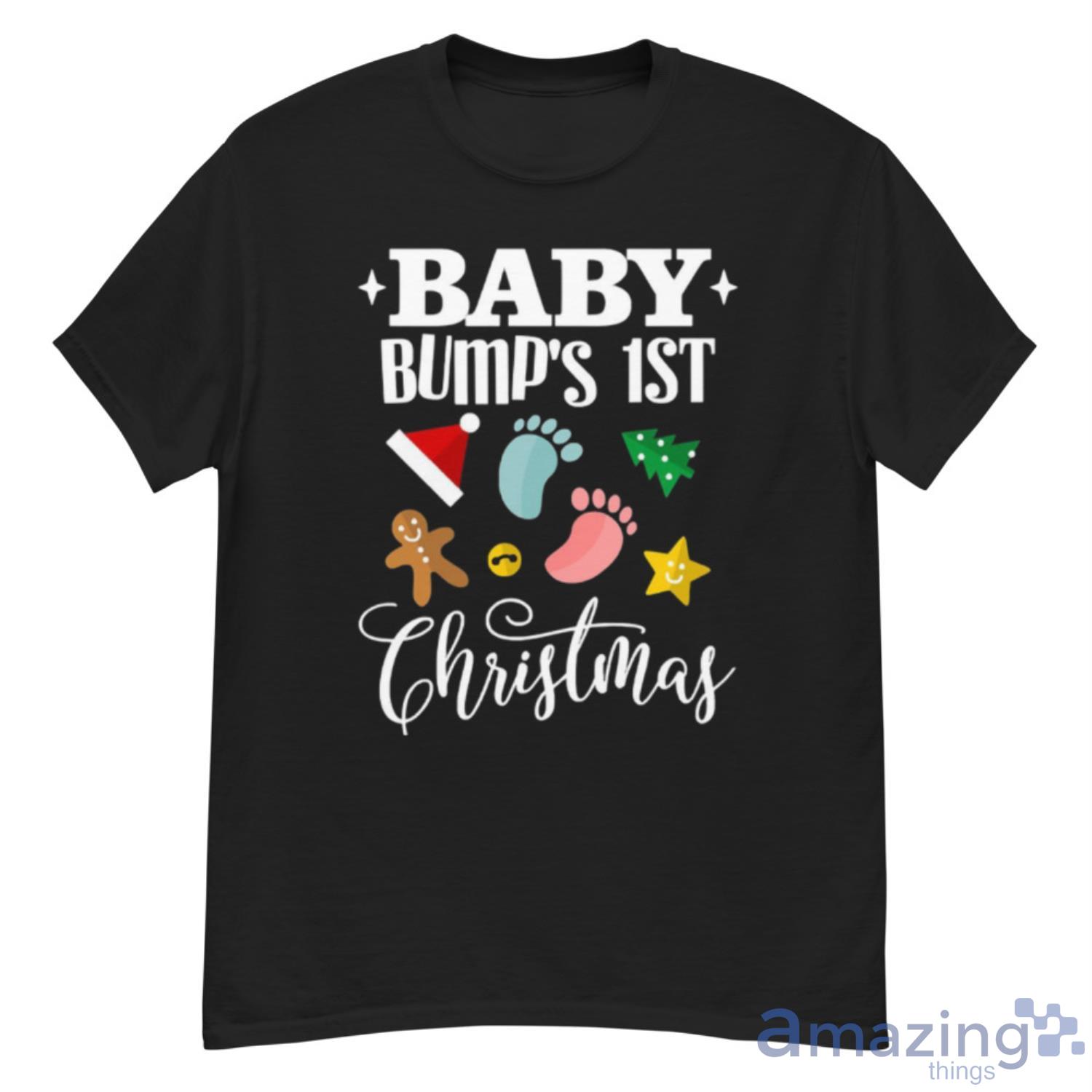 christmas bump t shirt