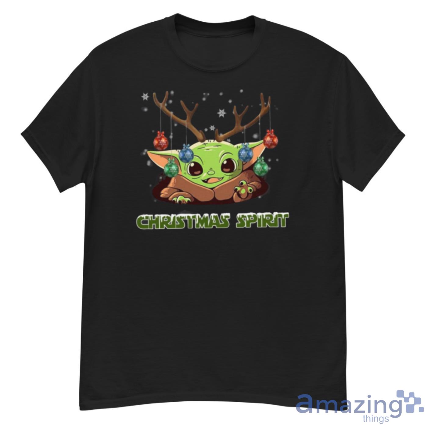 Baby Yoda Christmas 2022 Spirit Animals Shirt - G500 Men’s Classic T-Shirt