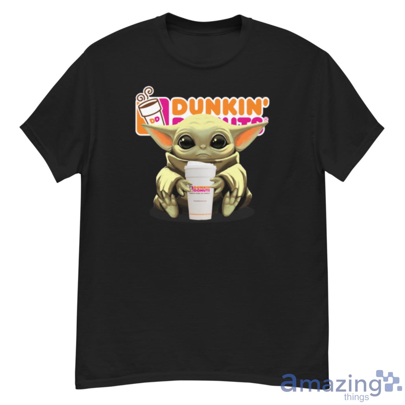 Baby Yoda Hugs Dunkin’ Donuts Cup Star Wars Shirts - G500 Men’s Classic T-Shirt Baby Yoda Hugs Dunkin’ Donuts Cup Star Wars Shirts - G500 Men’s Classic T-Shirt