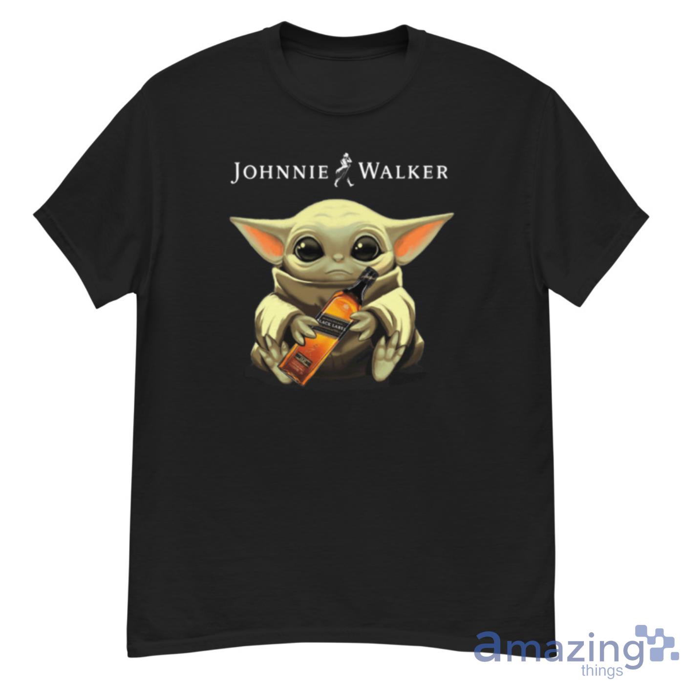 Baby Yoda Hugs Johnnie Walker Bottle Star Wars Shirts - G500 Men’s Classic T-Shirt Baby Yoda Hugs Johnnie Walker Bottle Star Wars Shirts - G500 Men’s Classic T-Shirt