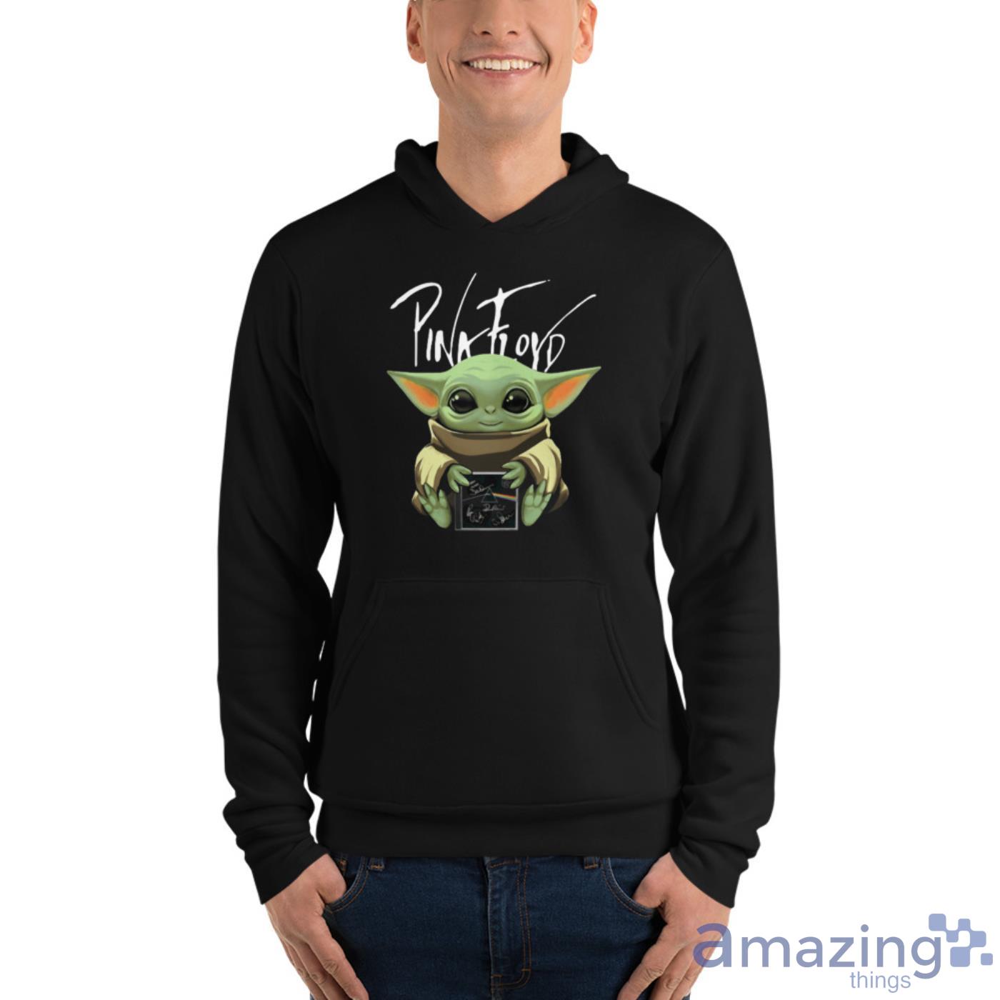 Official Baby Yoda Hug Pink Floyd Album Shirt - Thefirsttees