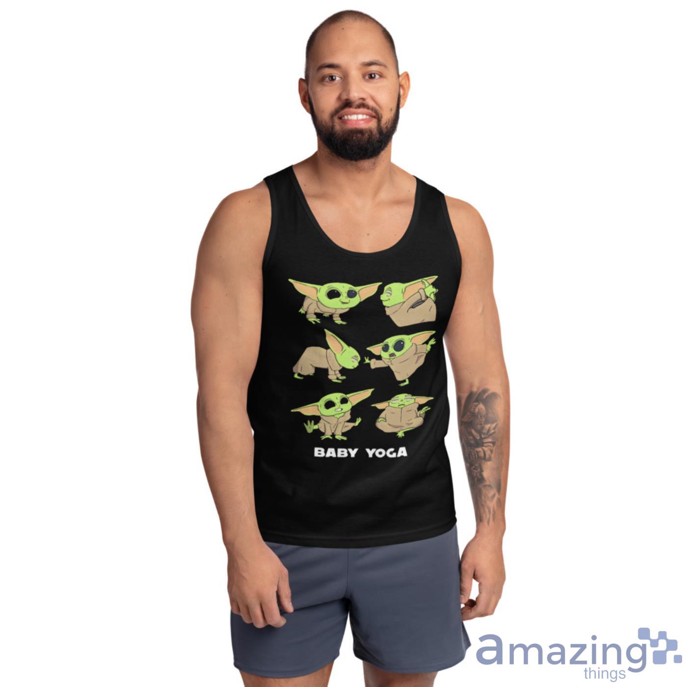 Baby Yoda Practice Yoga Star Wars Baby Yoga Shirts image Baby Yoda Practice Yoga Star Wars Baby Yoga Shirts - Ultra Cotton Tank Top