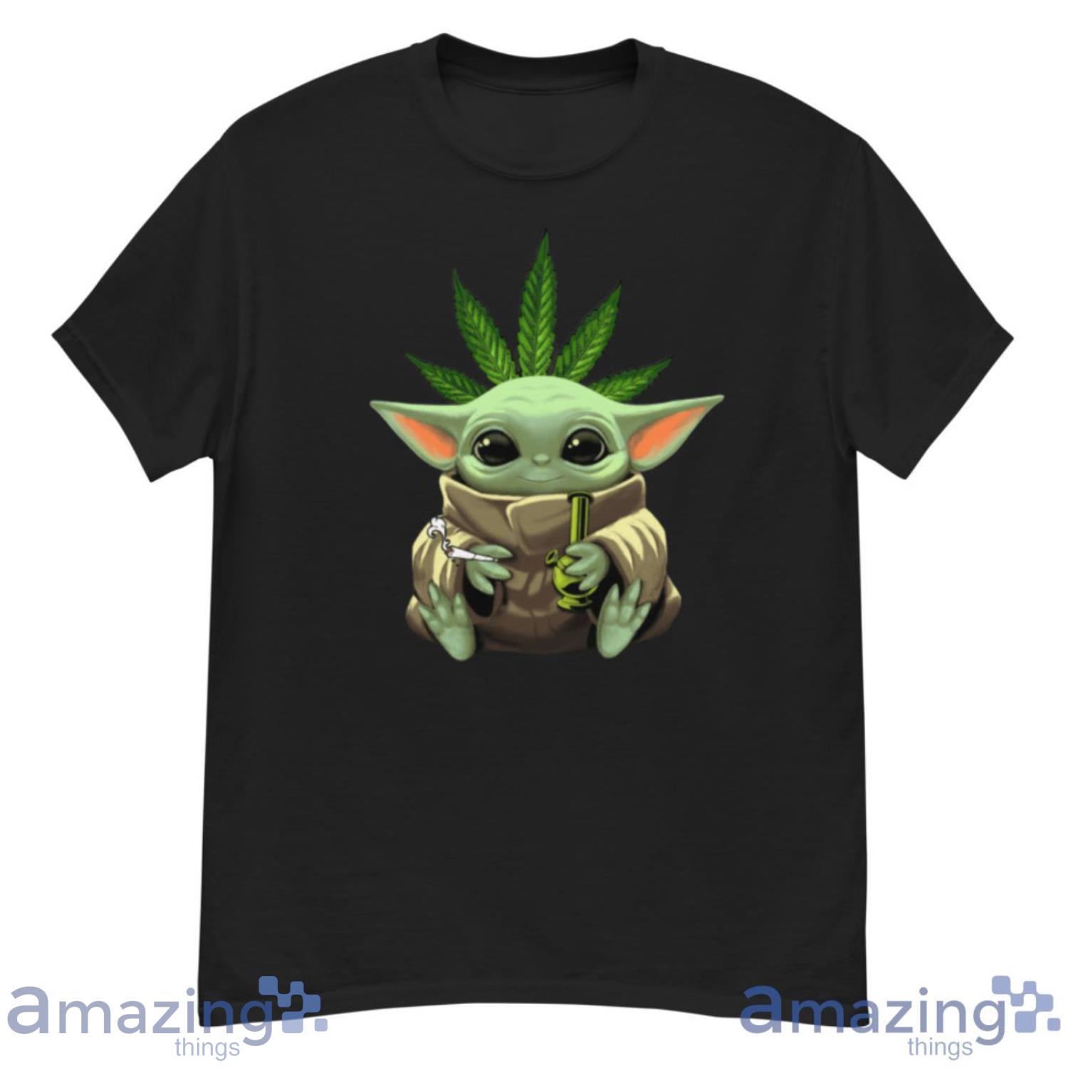 Baby Yoda Stoned Wars May The Pot Be With You Tumbler - Tagotee