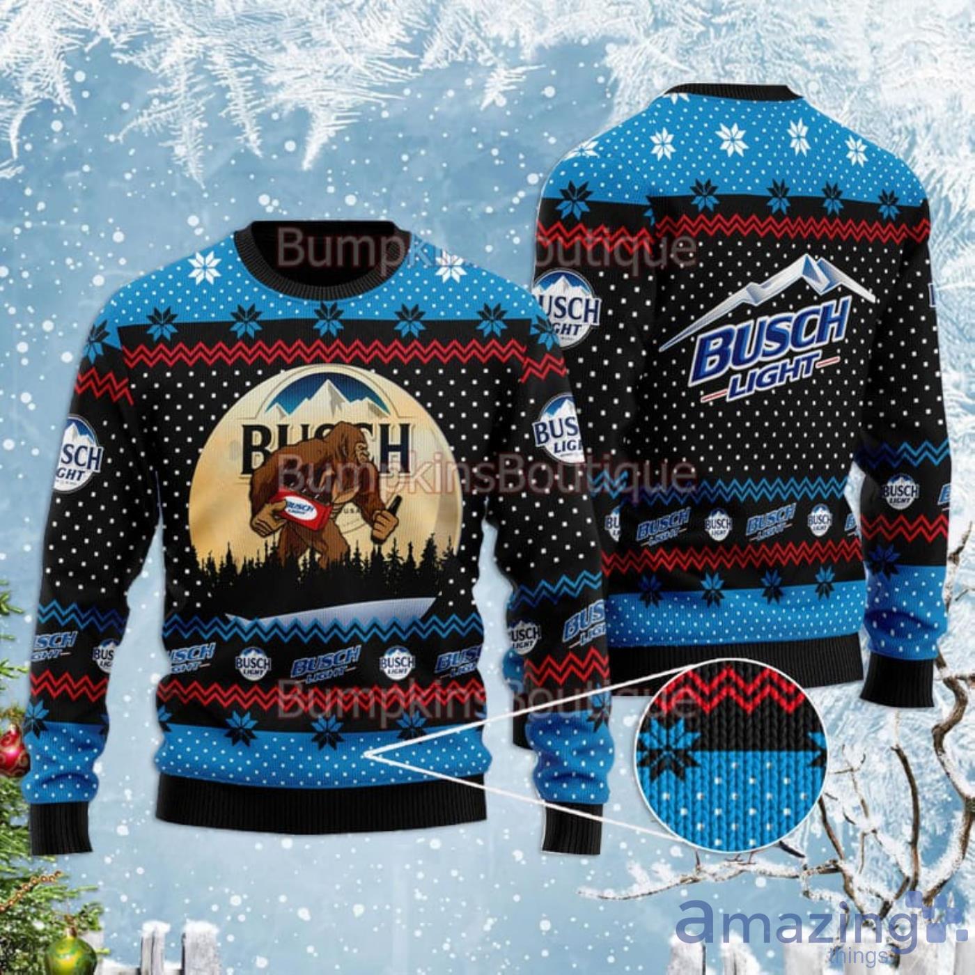 Busch on sale beer sweater