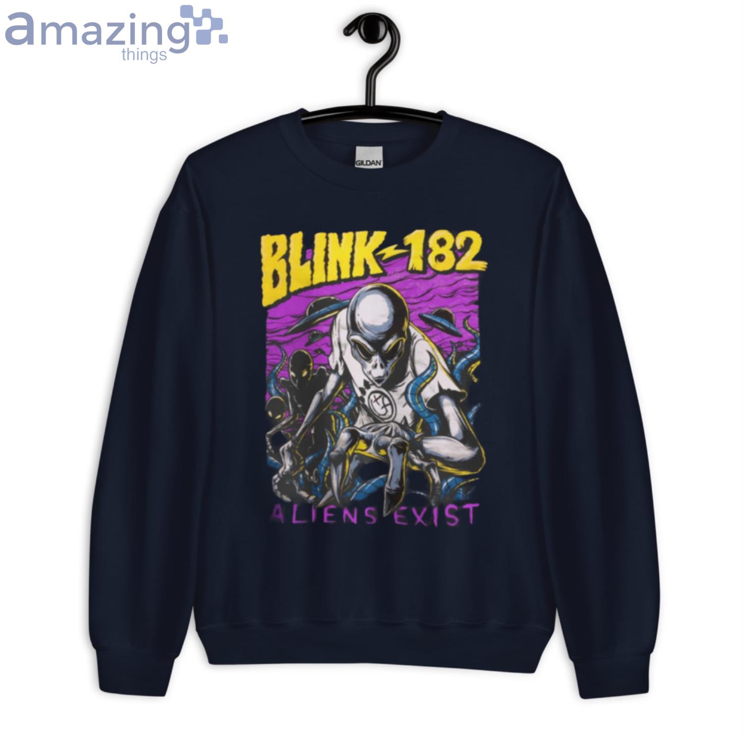 Blink 182 Aliens Exist Shirt image Blink 182 Aliens Exist Shirt