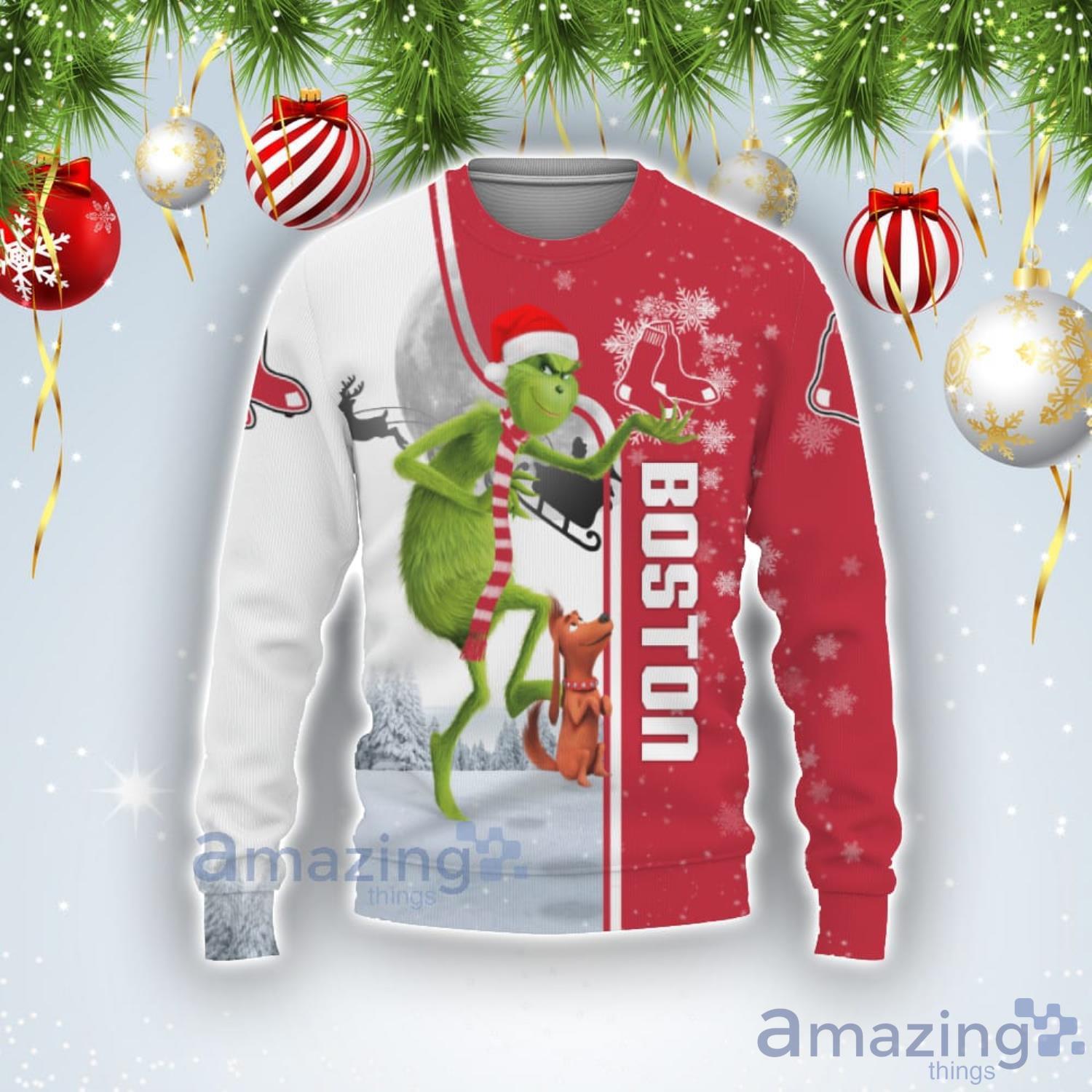 Red sox deals christmas sweater