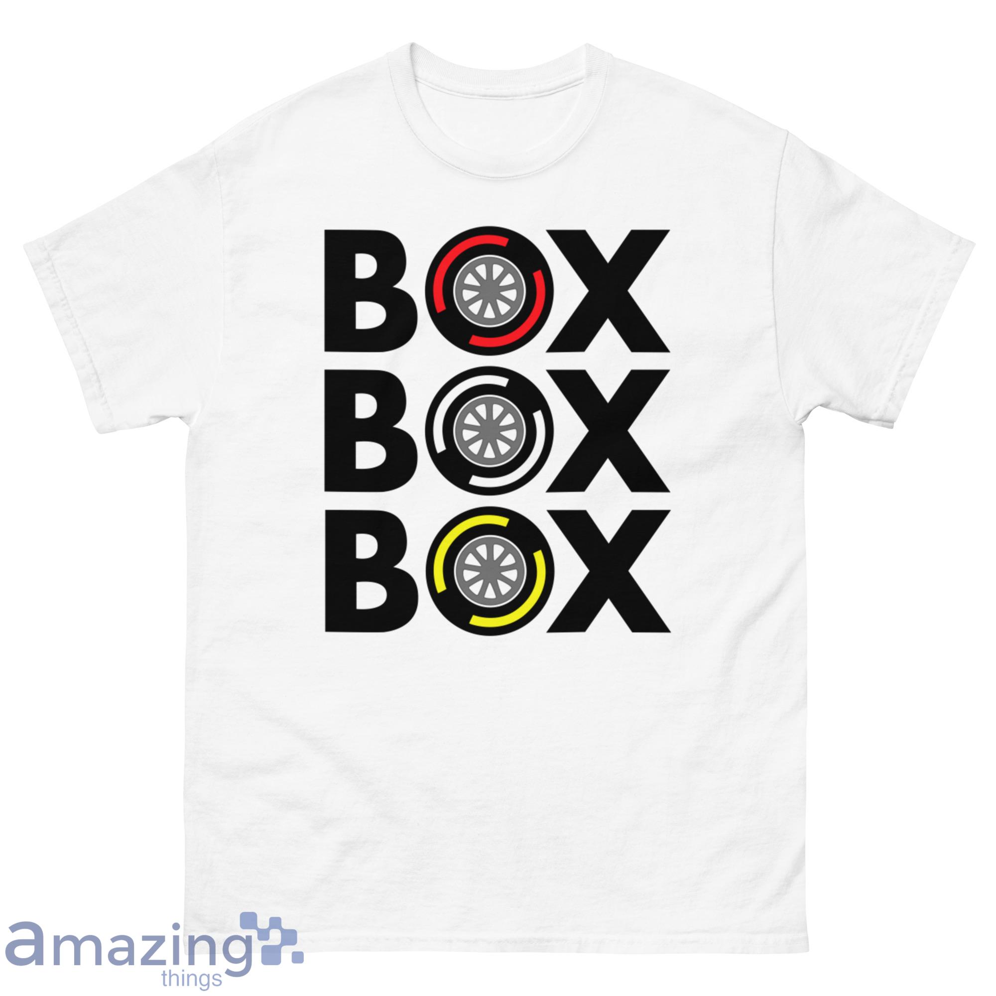 Box Box Box F1 Tyre Compound Shirt - G500 Men’s Classic T-Shirt-1