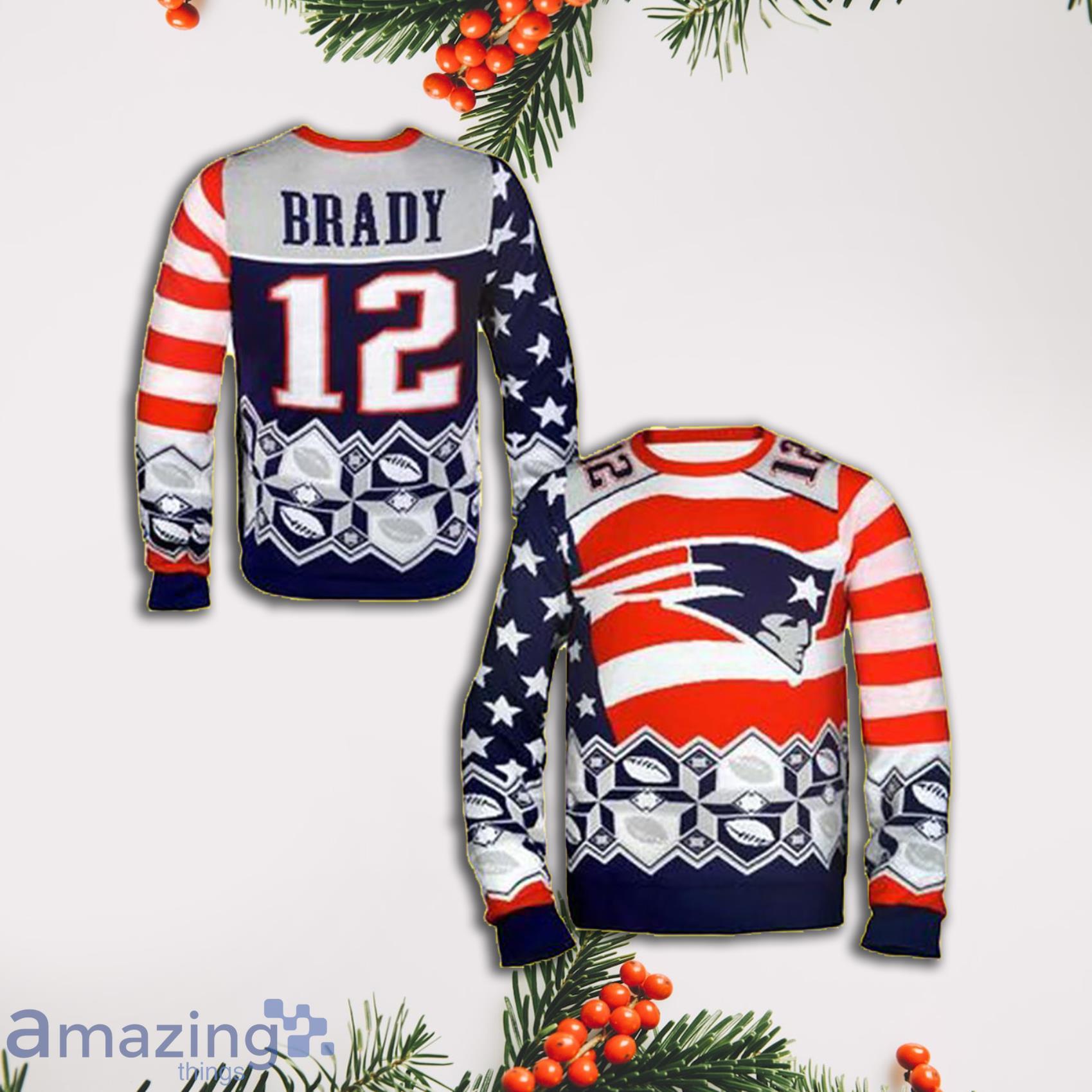 tom brady ugly sweater