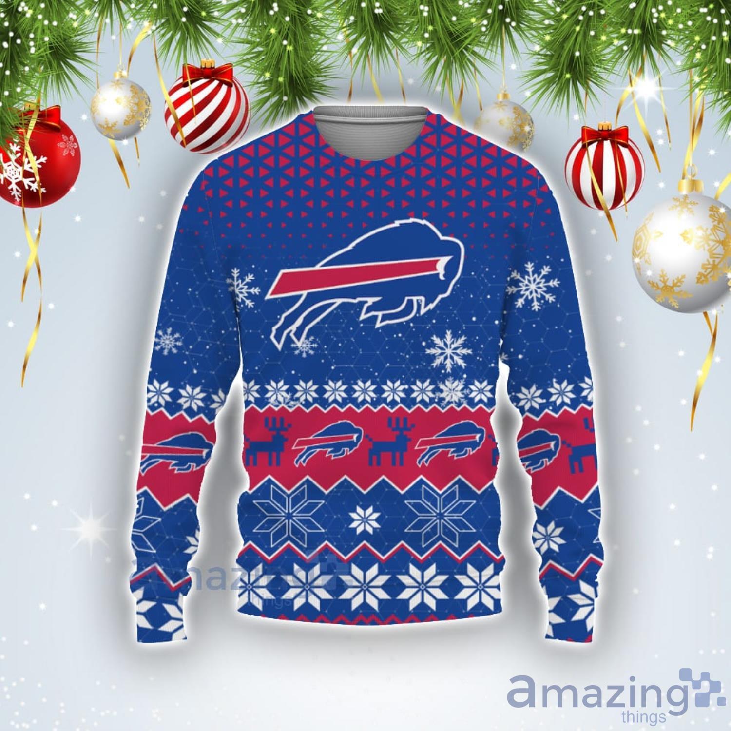 Buffalo Bills American Ugly Christmas Sweater Product Photo 1
