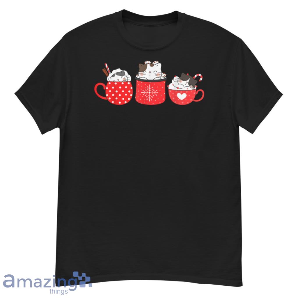 Cat Cute Meow For Cat Lover Christmas Shirt image Cat Cute Meow For Cat Lover Christmas Shirt - G500 Men’s Classic T-Shirt