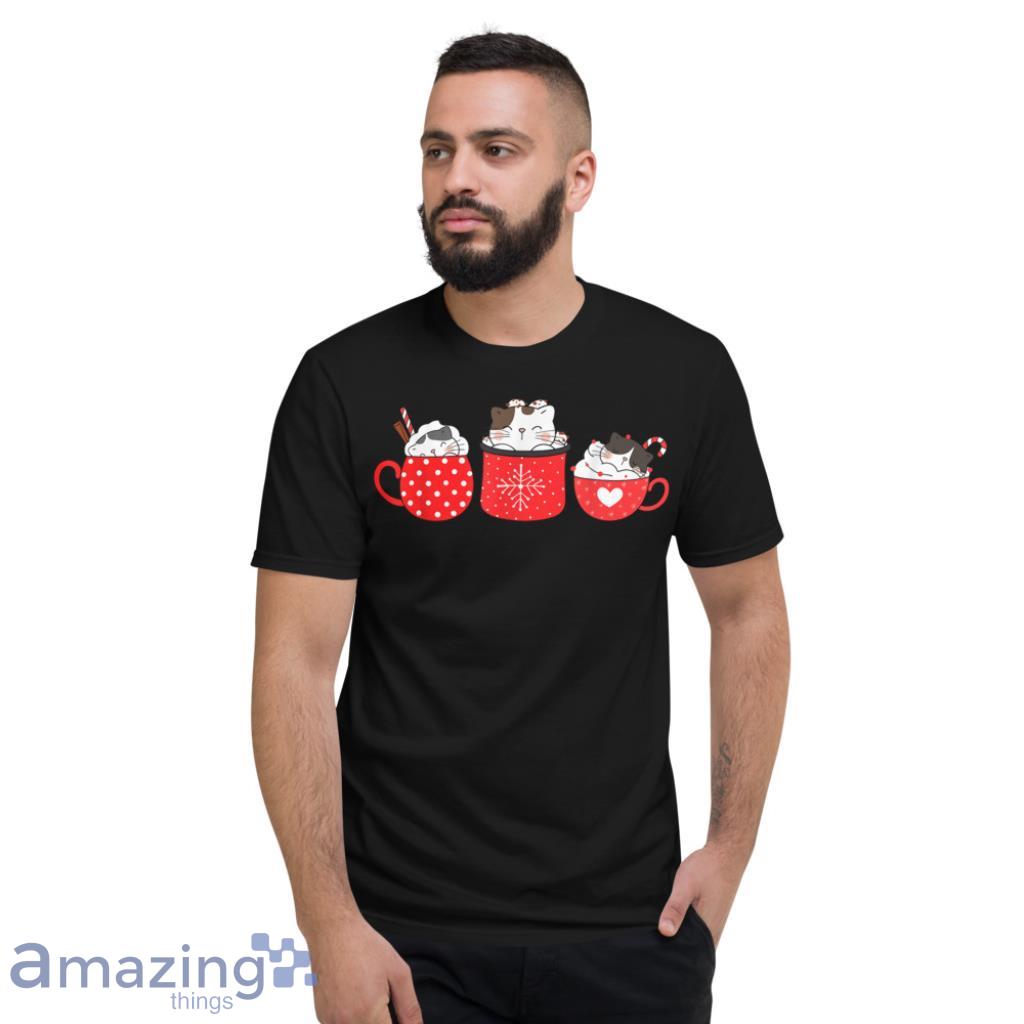 Cat Cute Meow For Cat Lover Christmas Shirt image Cat Cute Meow For Cat Lover Christmas Shirt - Short Sleeve T-Shirt