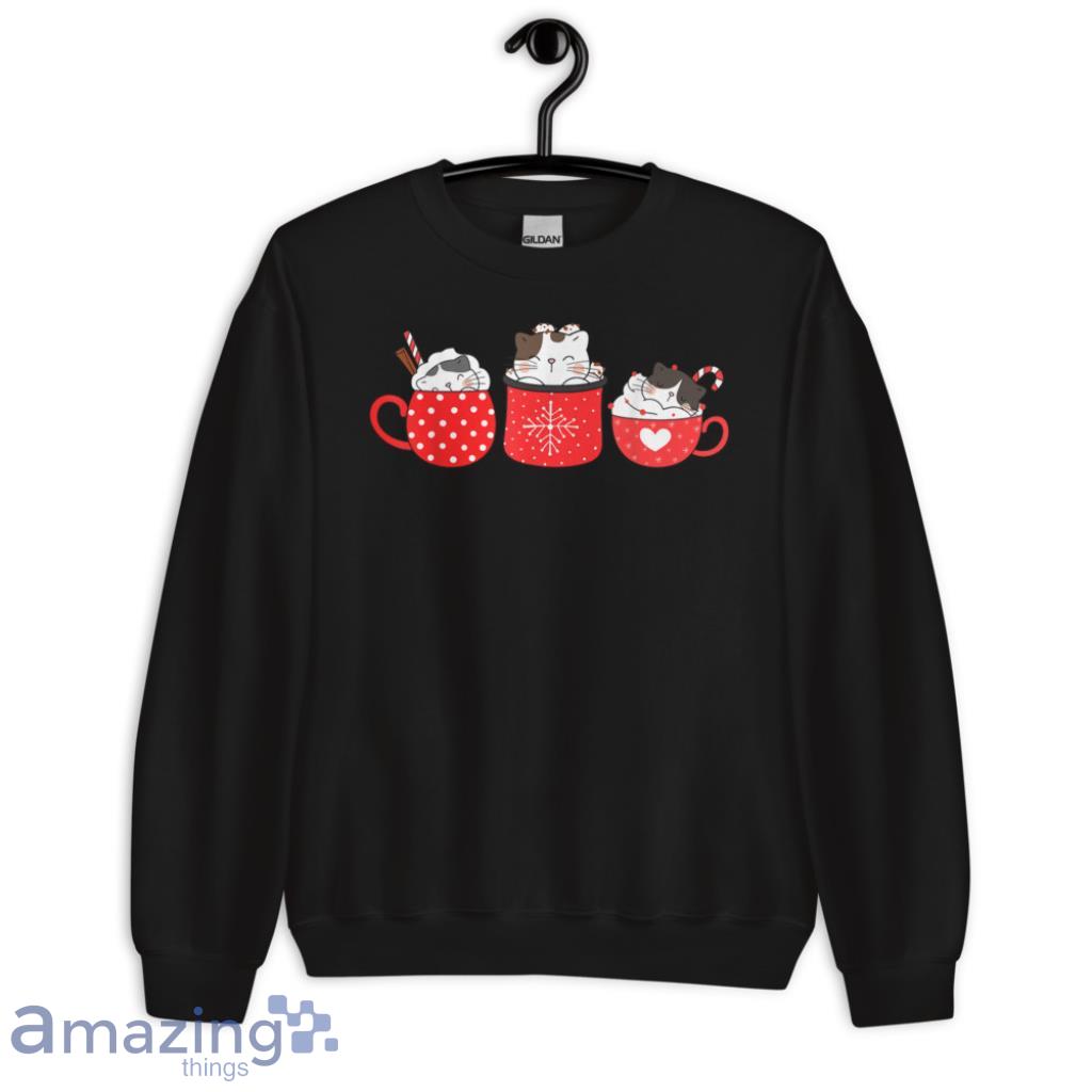 Cat Cute Meow For Cat Lover Christmas Shirt image Cat Cute Meow For Cat Lover Christmas Shirt - Unisex Crewneck Sweatshirt