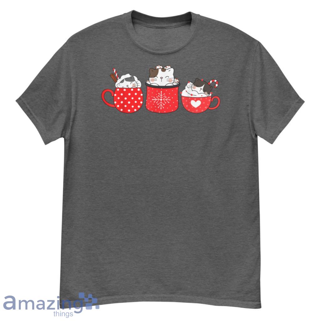 Cat Cute Meow For Cat Lover Christmas Shirt - G500 Men’s Classic T-Shirt-1 Cat Cute Meow For Cat Lover Christmas Shirt - G500 Men’s Classic T-Shirt-1