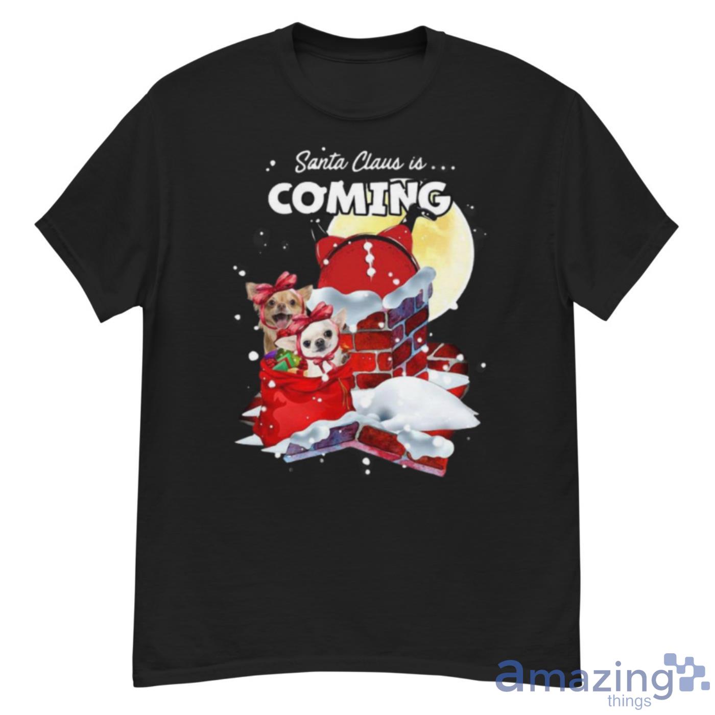 Chihuahua Santa Is Coming Gift For You Christmas Shirt - G500 Men’s Classic T-Shirt Chihuahua Santa Is Coming Gift For You Christmas Shirt - G500 Men’s Classic T-Shirt