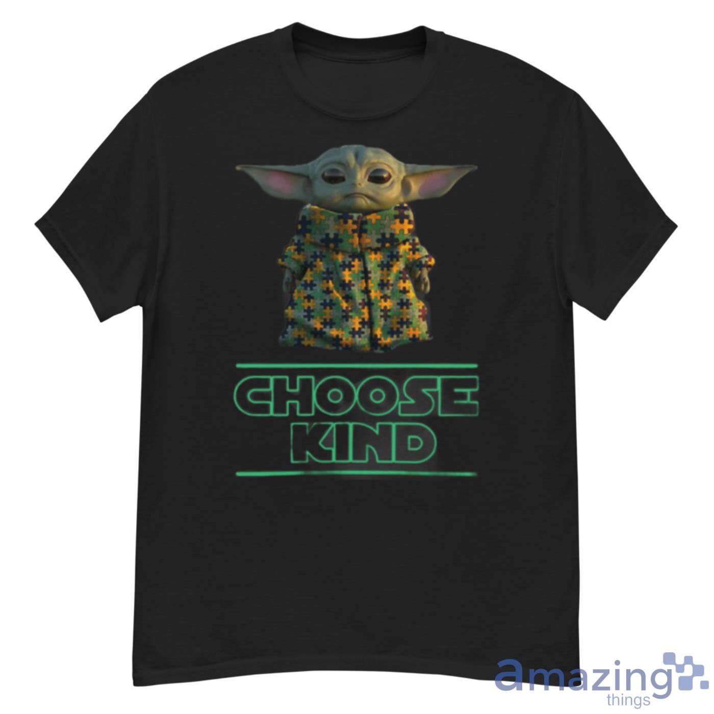 Choose Kind Baby Yoda Autism Awareness Shirts - G500 Men’s Classic T-Shirt