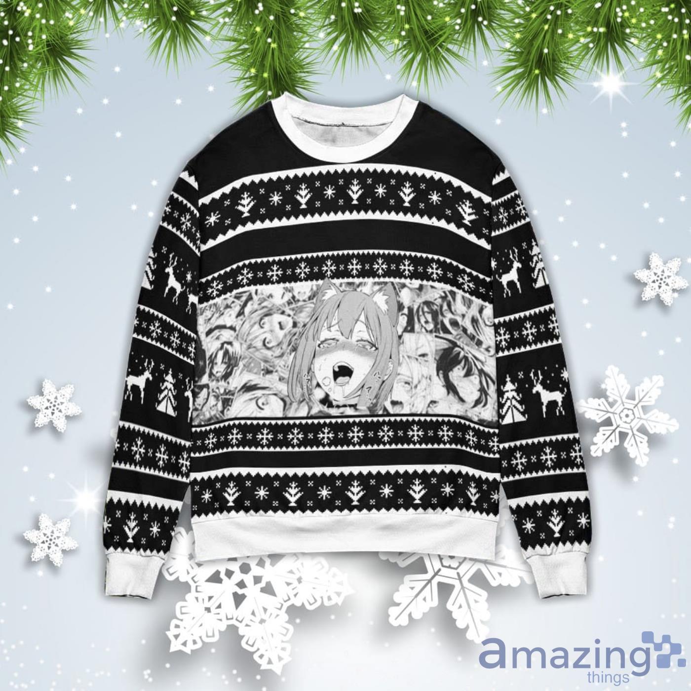 Funny Anime Ugly Christmas Sweater