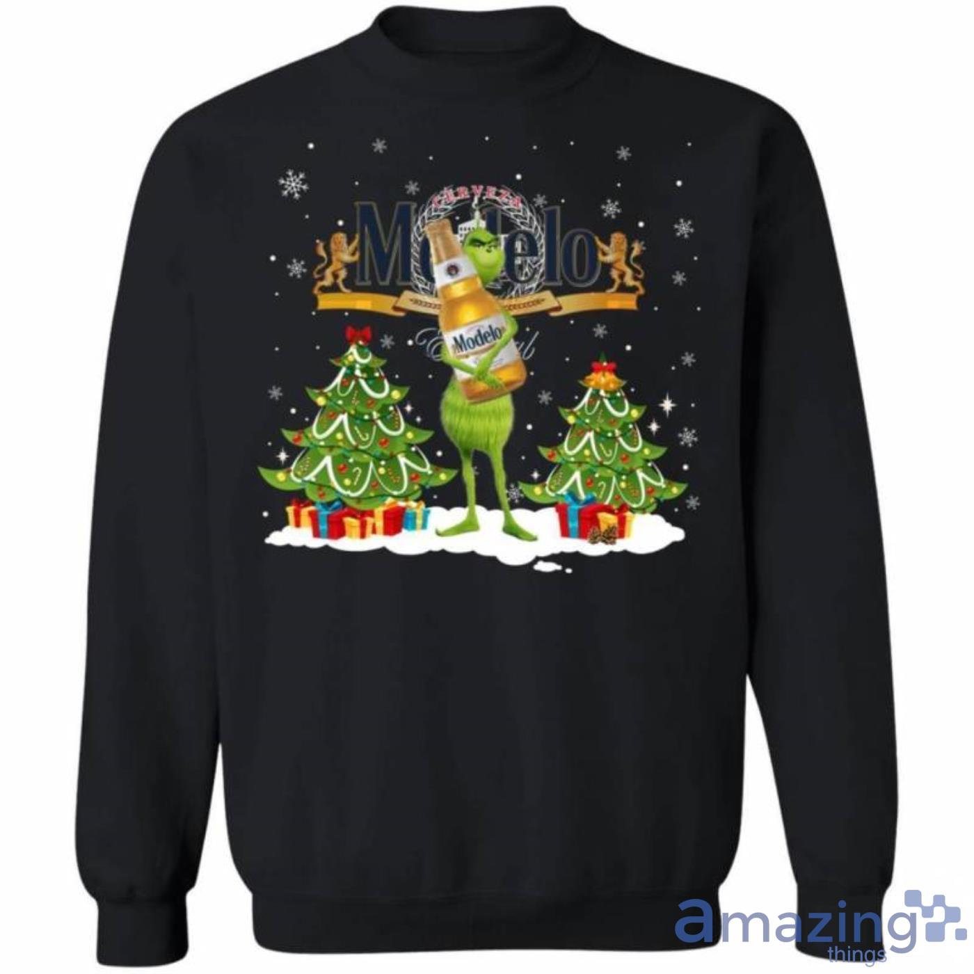 Christmas Ginch Sweater Grinch Hold Modelo Especial Funny Christmas Sweatshirt Product Photo 1