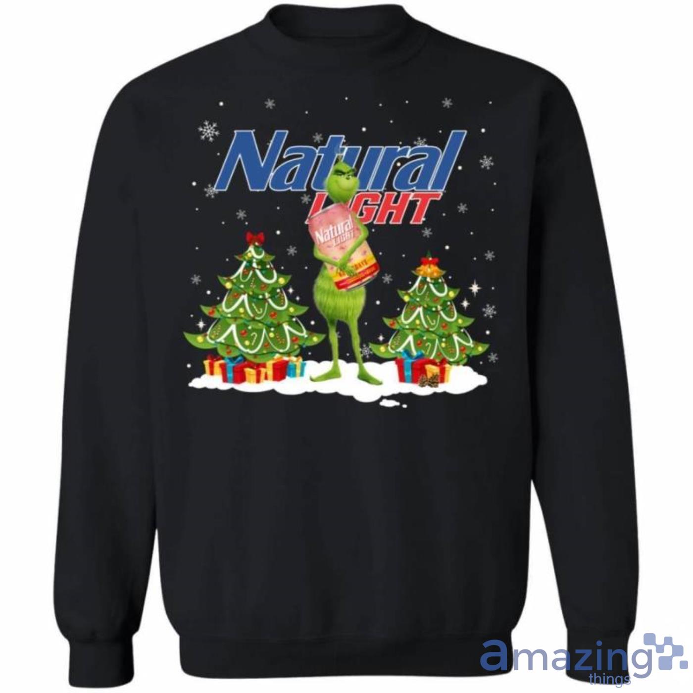 Christmas Ginch Sweater Grinch Hold Natural Light Funny Christmas Sweatshirt Product Photo 1