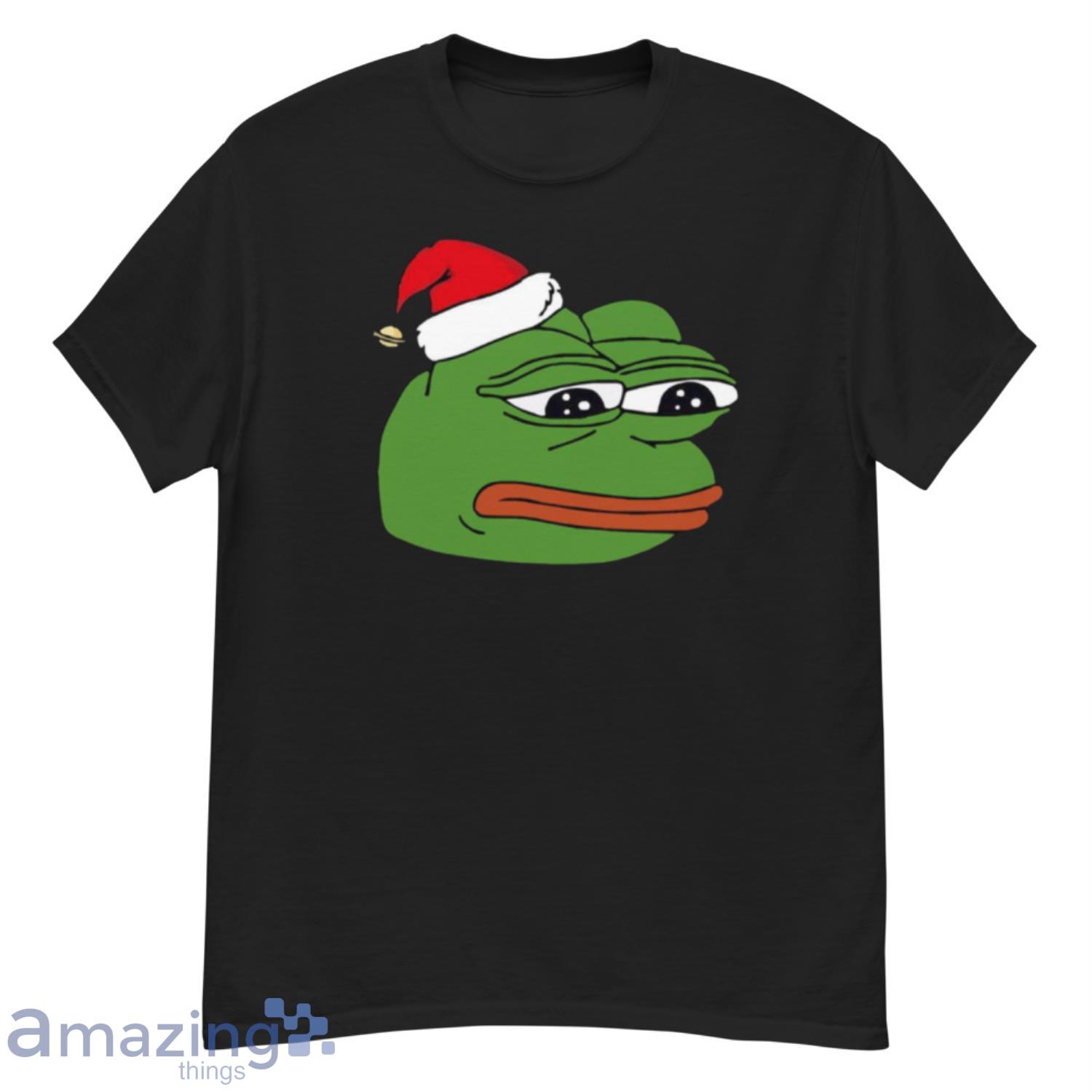 Christmas Pepe Funny Hot Meme Christmas Shirt - G500 Men’s Classic T-Shirt