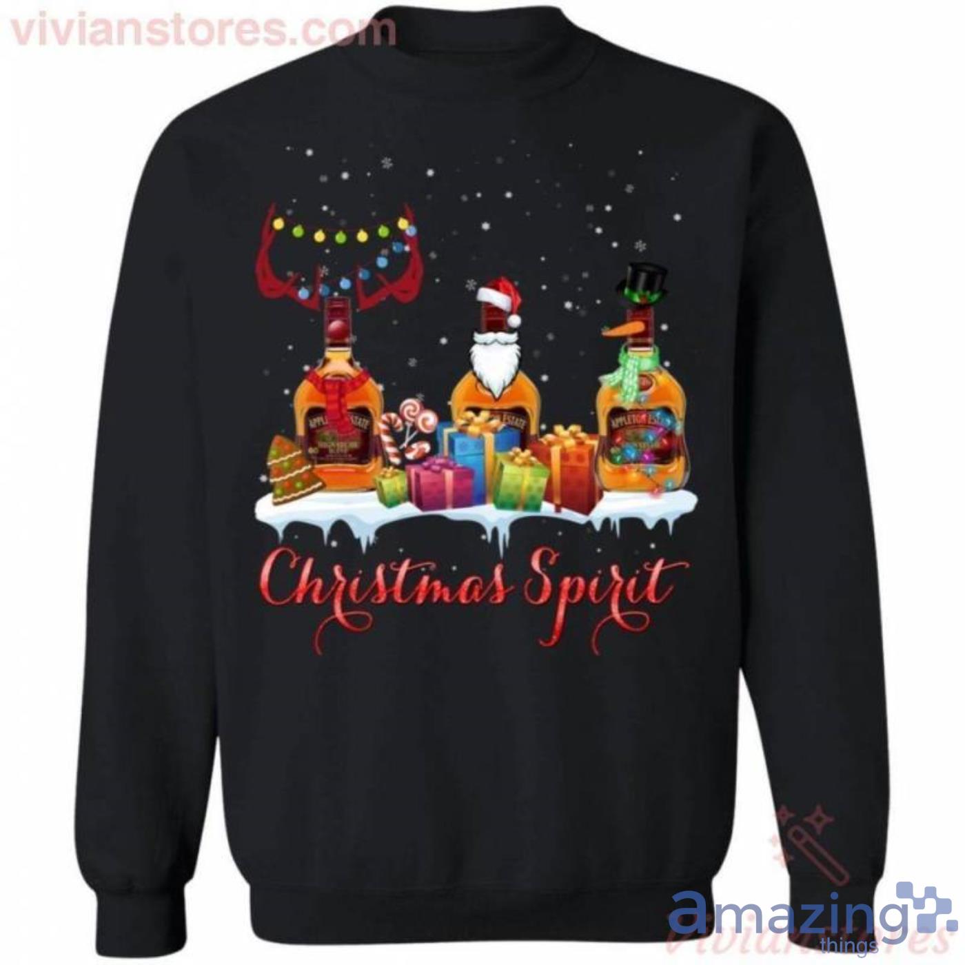 Christmas Sweater Appleton Christmas Spirit Rum Xmas Christmas Sweatshirt Product Photo 1