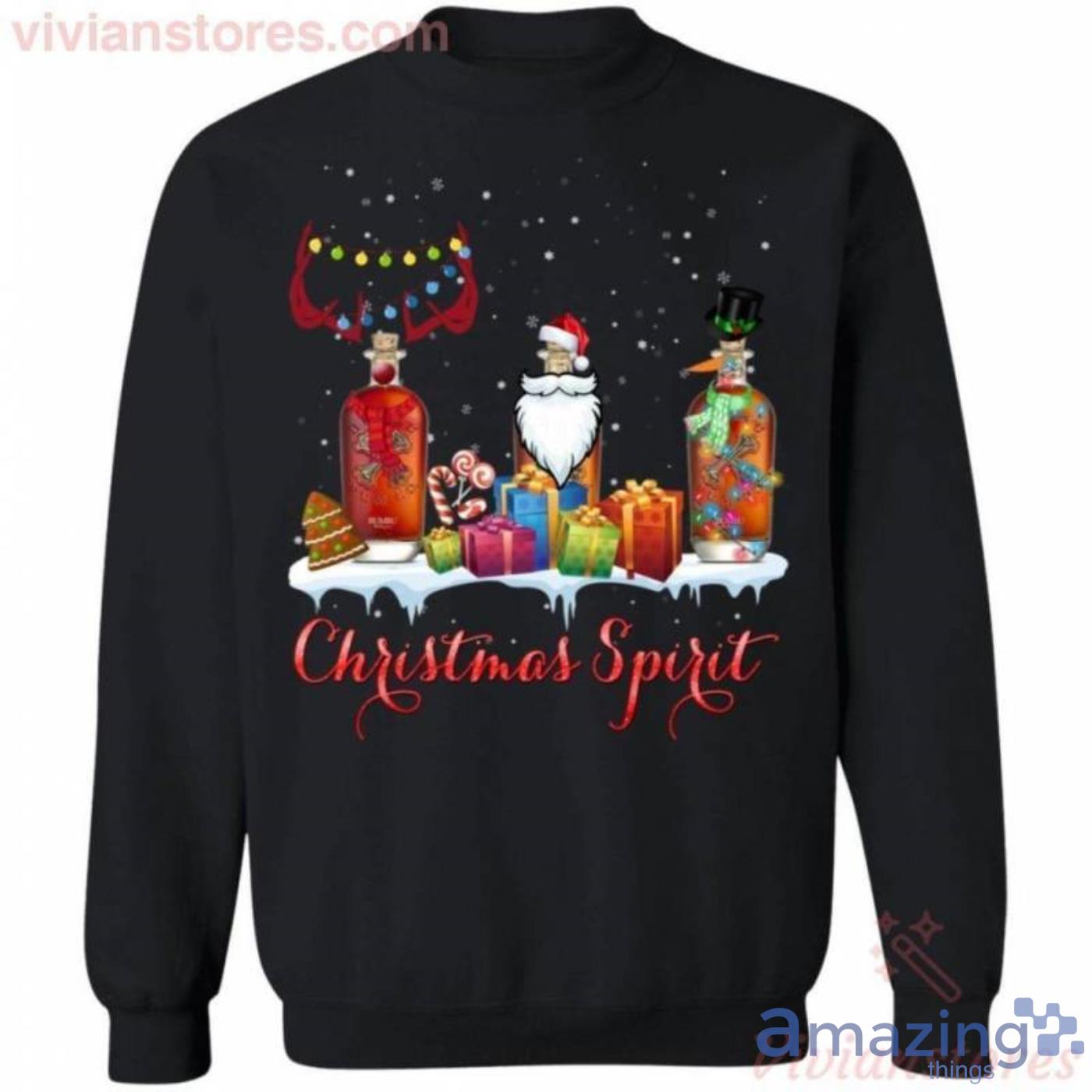 Christmas Sweater Bumbu Christmas Spirit Rum Xmas Christmas Sweatshirt Product Photo 1