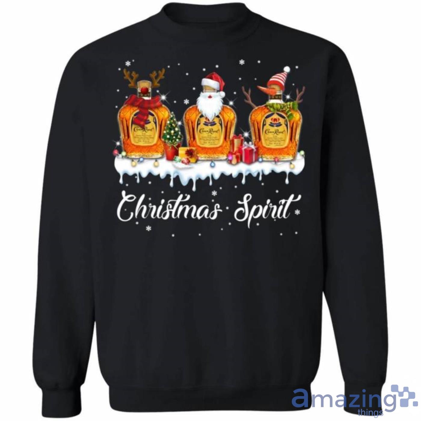 Christmas Sweater Crown Royal Christmas Spirit Whisky Christmas Sweatshirt Best Xmas Gifts Product Photo 1