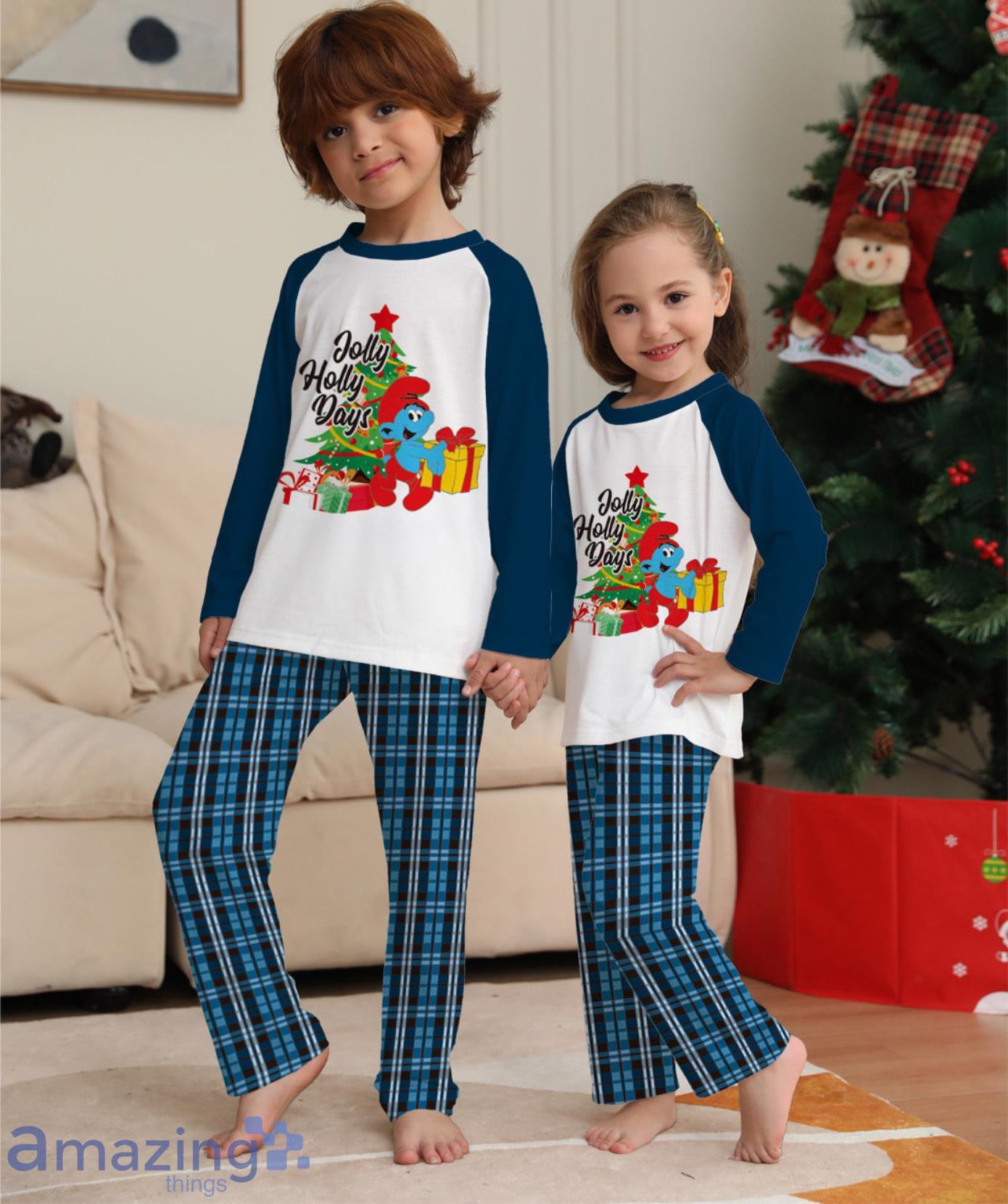 Christmas Tree Jolly Holly Days Matching Family Pajamas Product Photo 2