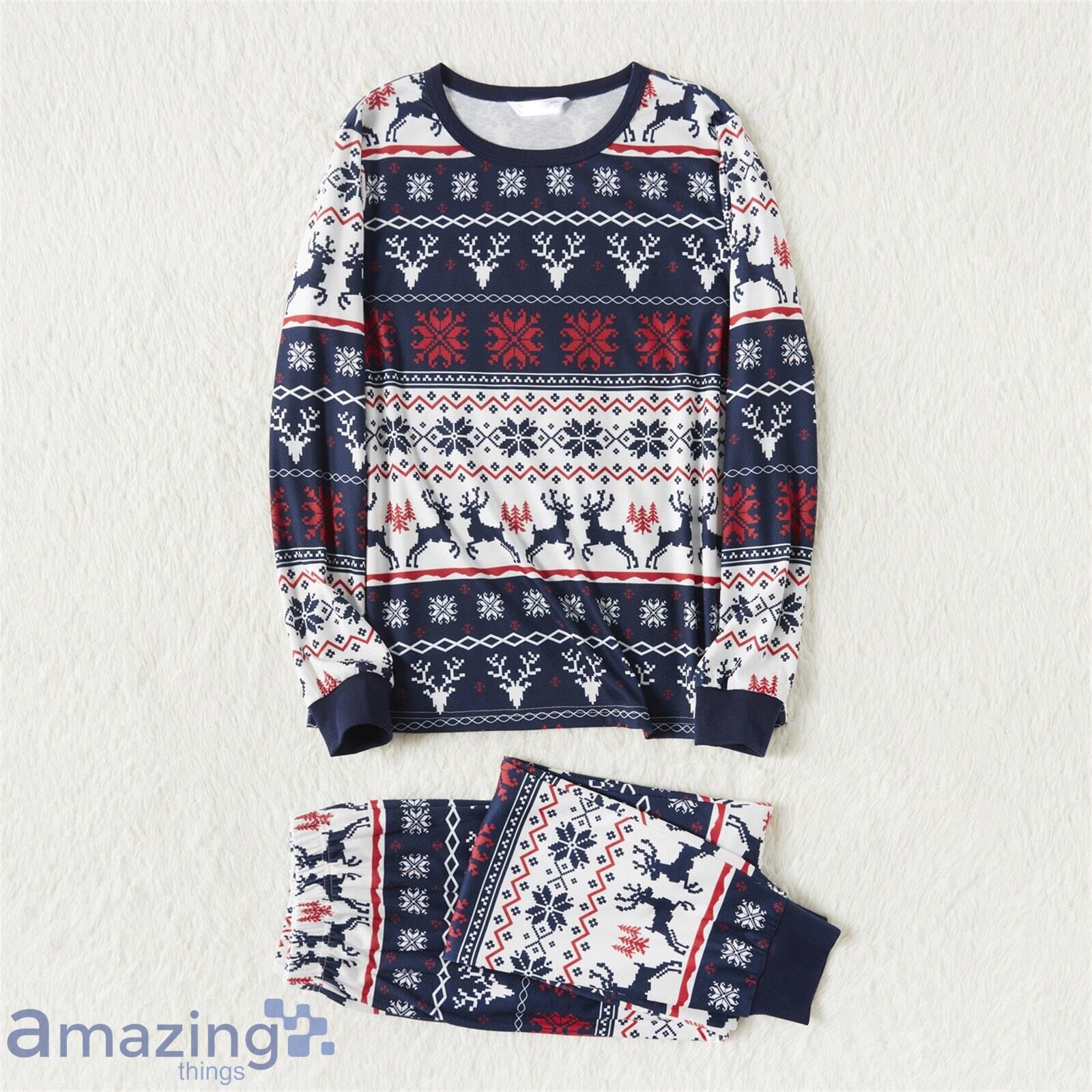 Christmas Ugly Sweater Knitting Pattern Christmas Matching Family Pajamas Product Photo 2