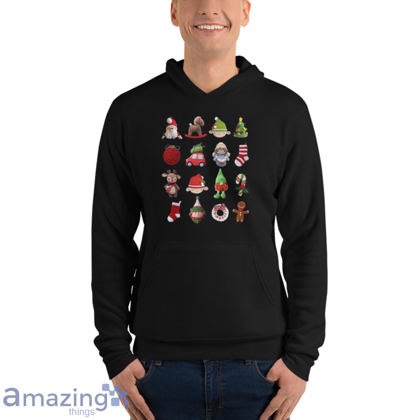 Collection Of Christmas Santa Claus Playing Pose Activity For Xmas Day Shirt image Collection Of Christmas Santa Claus Playing Pose Activity For Xmas Day Shirt - Unisex Fleece Pullover Hoodie