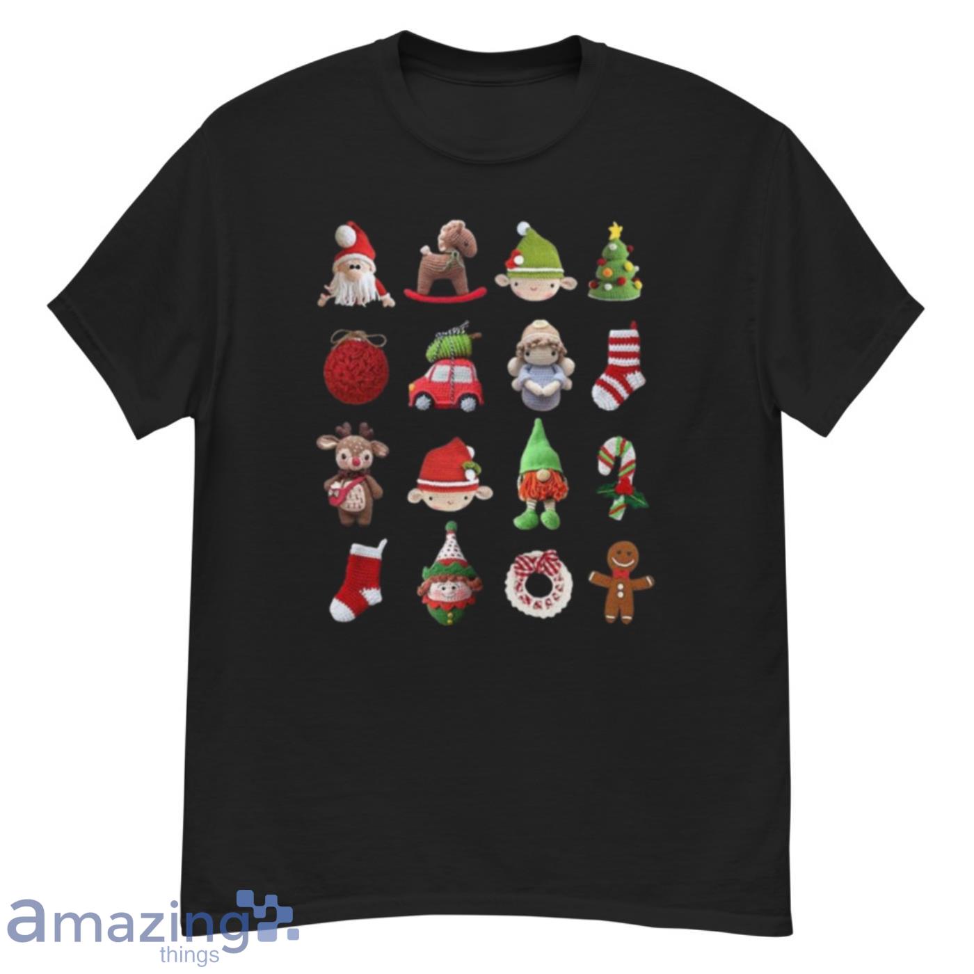 Collection Of Christmas Santa Claus Playing Pose Activity For Xmas Day Shirt - G500 Men’s Classic T-Shirt