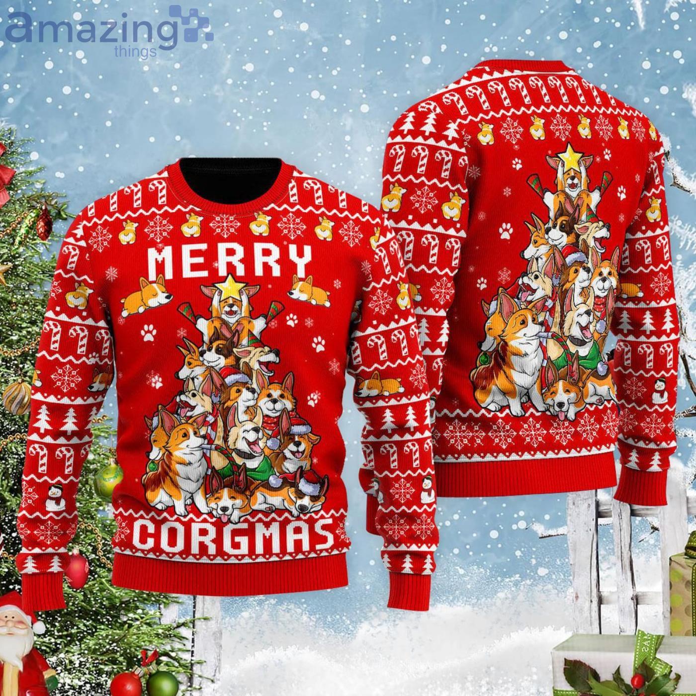 A Very Corgi Christmas Ugly Christmas Sweater