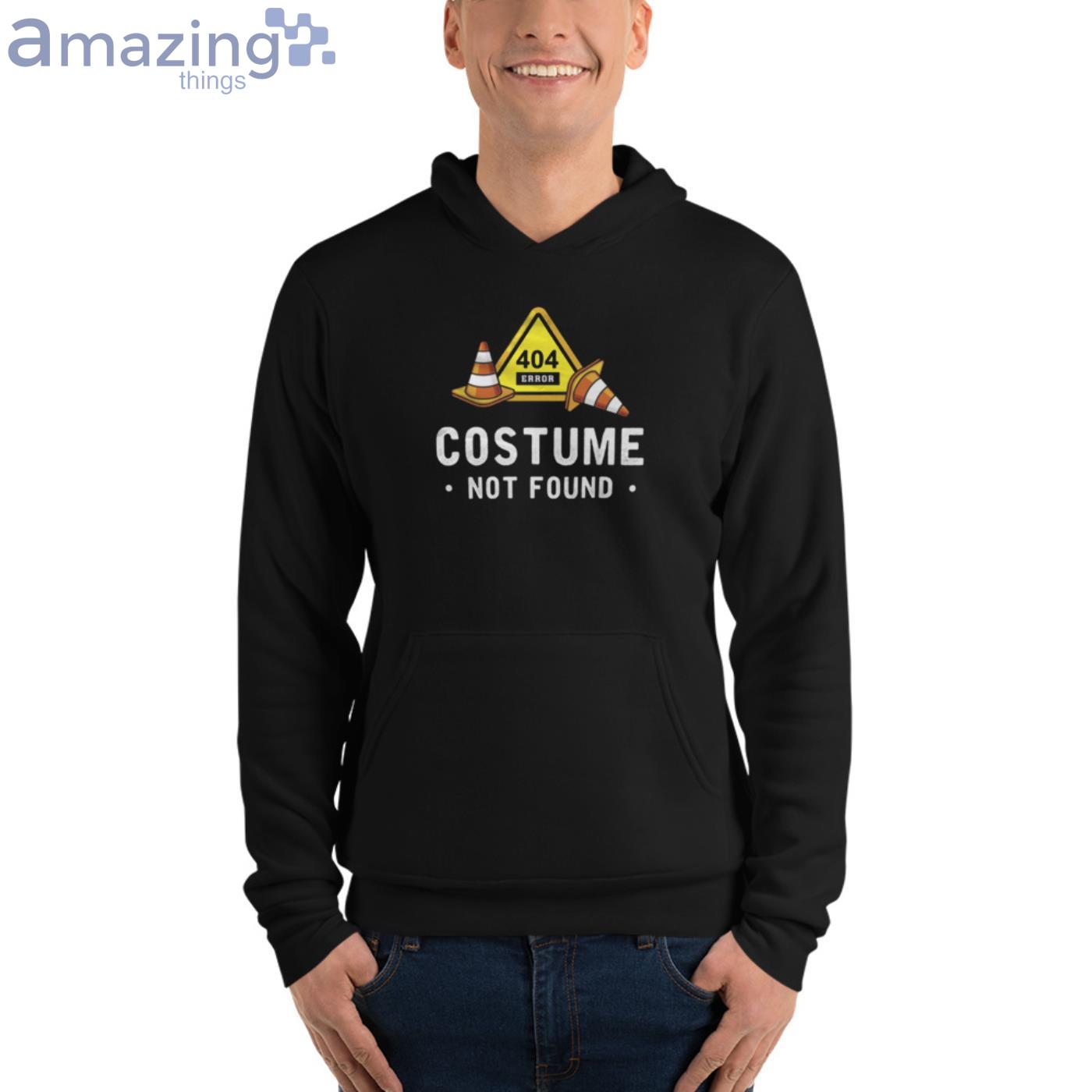 Costume Not Found Anti Halloween Gift Halloween Costume T Shirt