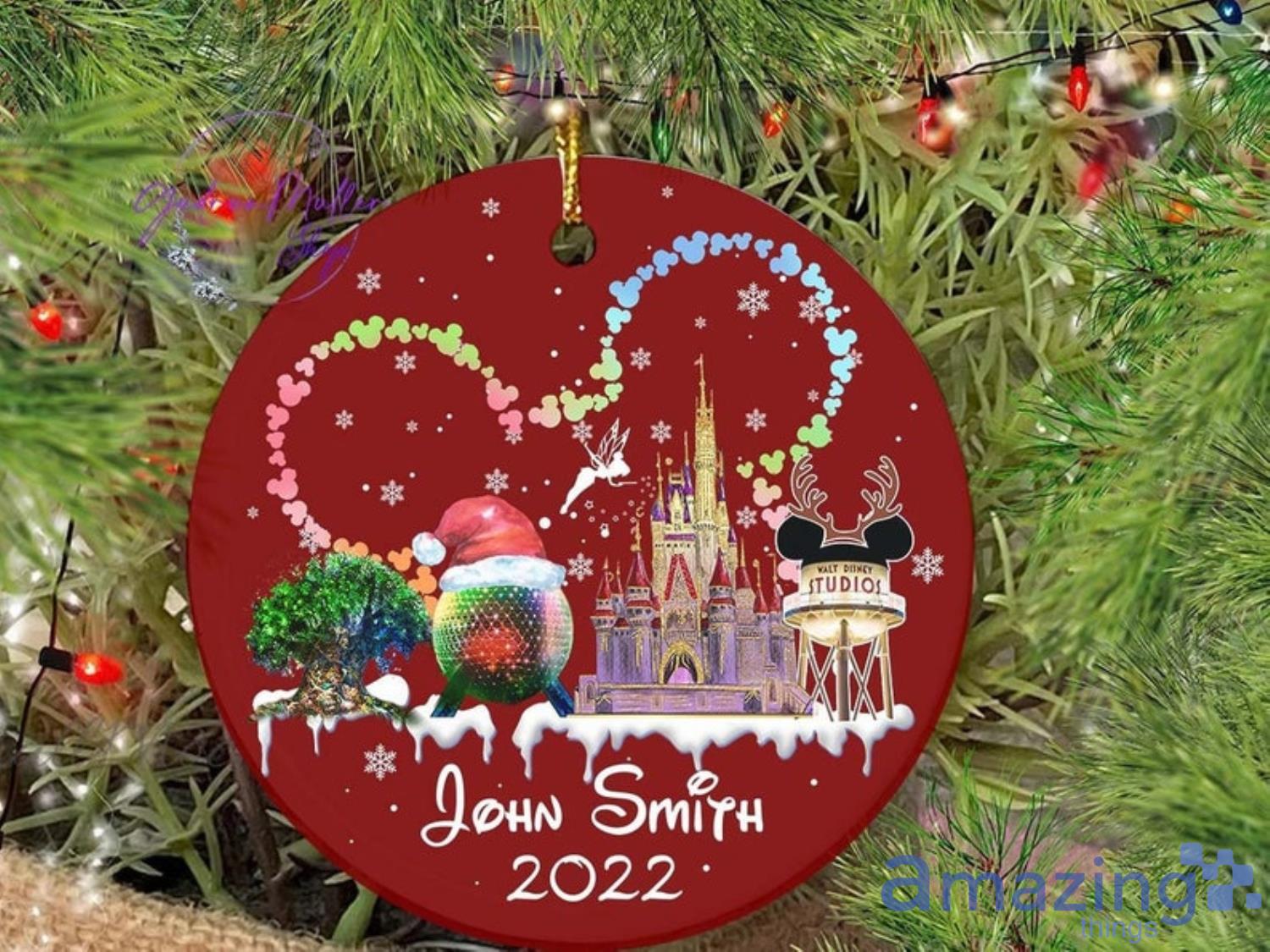 Custom Disney Christmas Ornament Disneyland Ornament Product Photo 1 Custom Disney Christmas Ornament Disneyland Ornament Product Photo 1