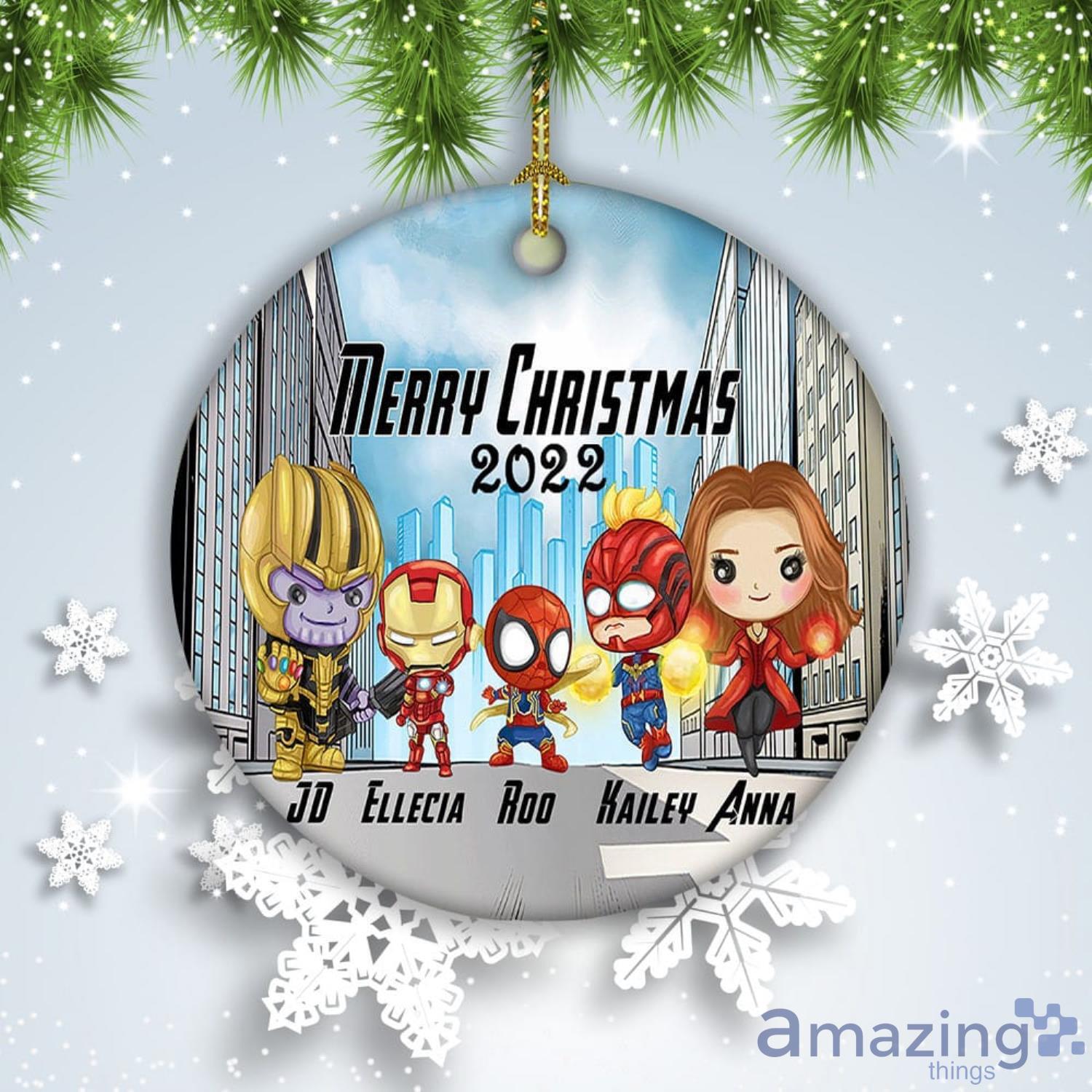 Custom Family Christmas Ornament 2022 Funny Christmas Ornament Custom Ornament Ornament Christmas Gift For Family D9q Product Photo 1