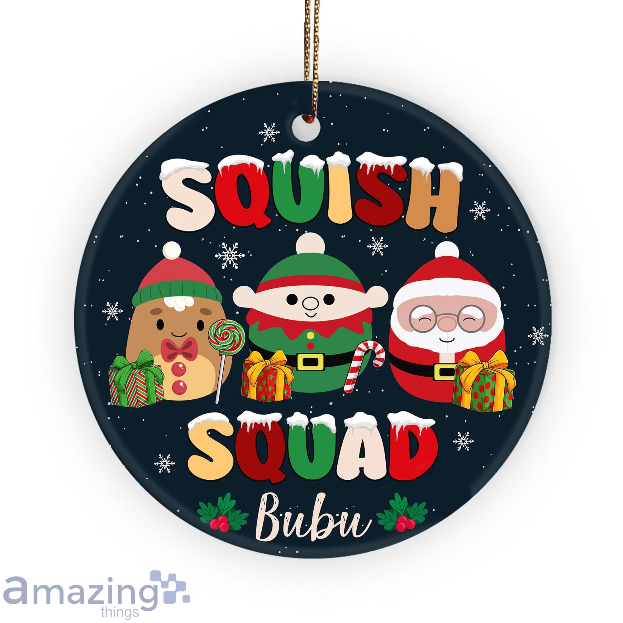 Custom Name Squish Squad Christmas Ornament Squishmallow Christmas