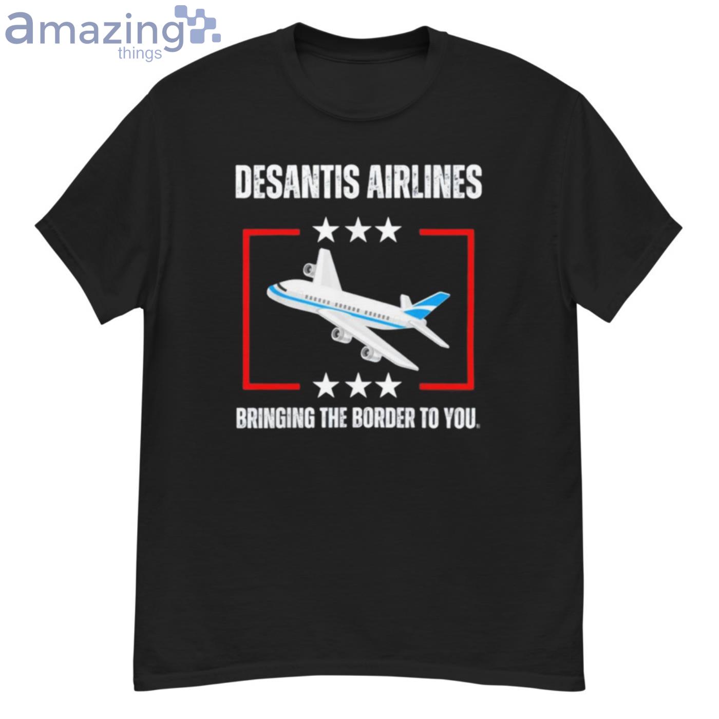 DeSantis Airlines Bringing The Border To You T-Shirt - G500 Men’s Classic T-Shirt