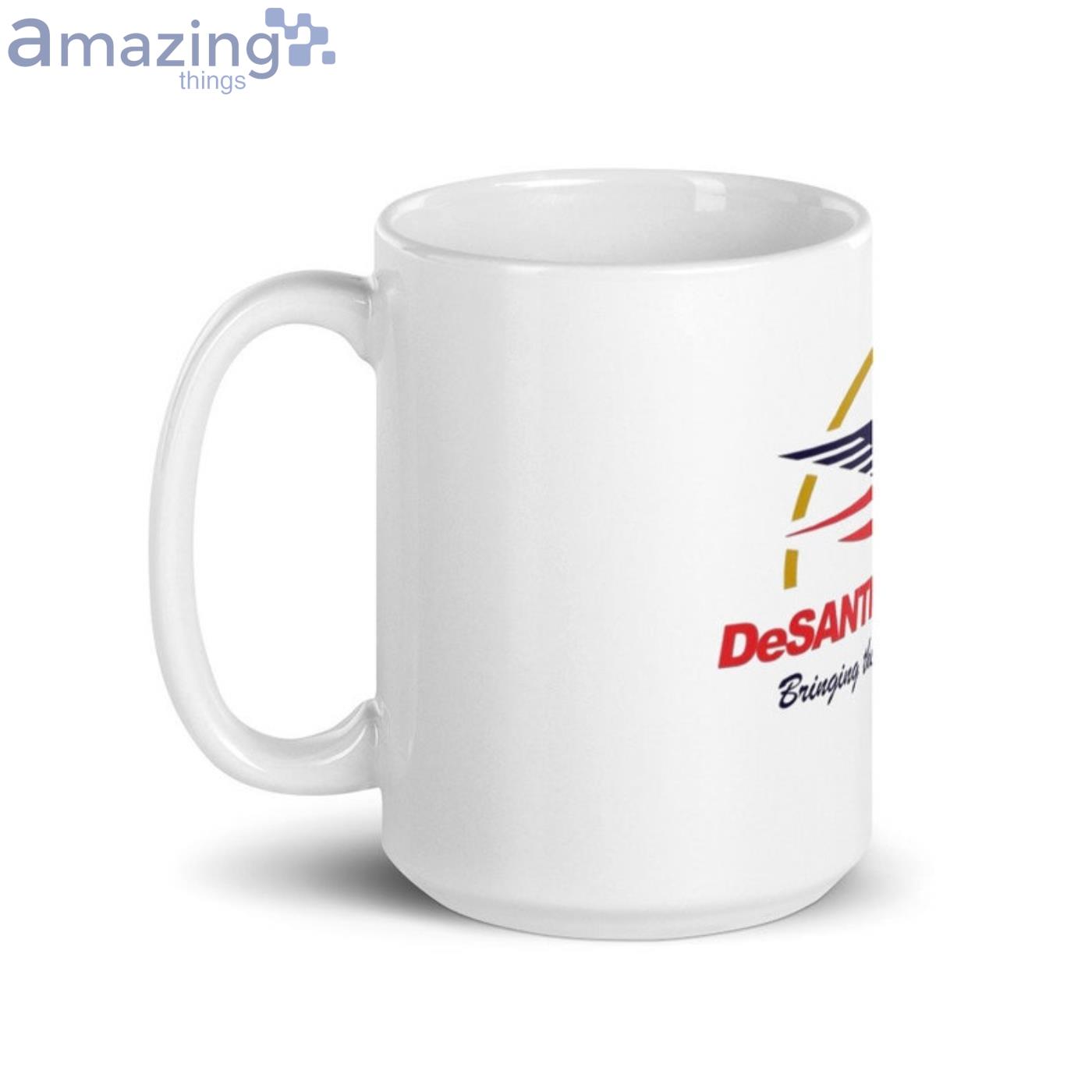 Desantis Airlines White Glossy Mug, Republican Gift Product Photo 1