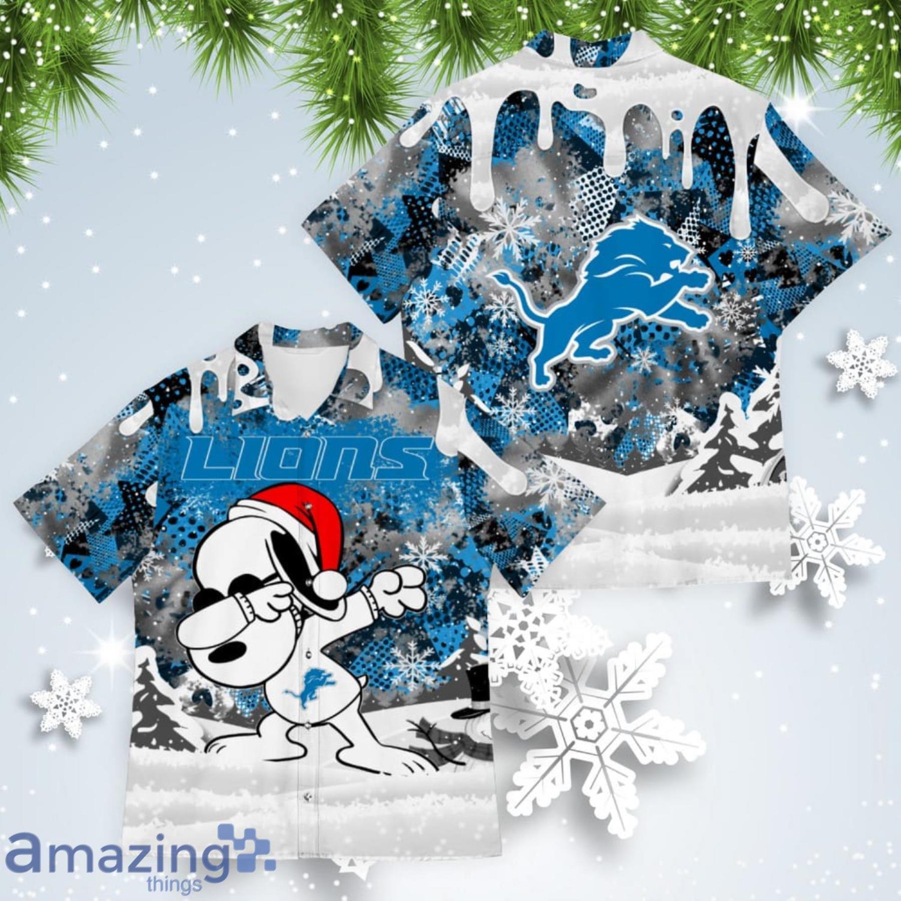 Detroit Lions Christmas Snoopy shirt, hoodie, sweater, long sleeve and tank  top