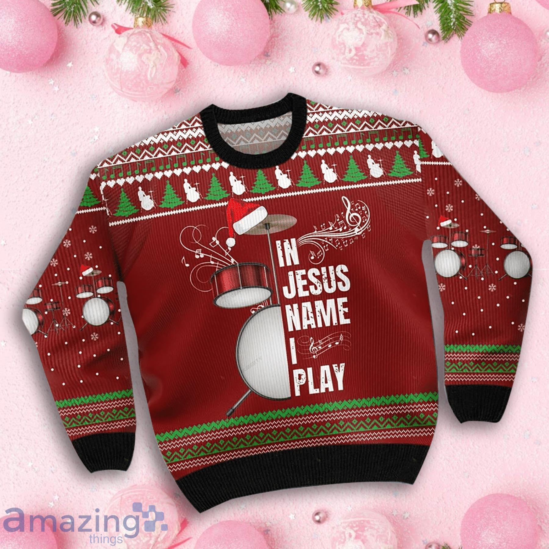 Music christmas outlet sweater