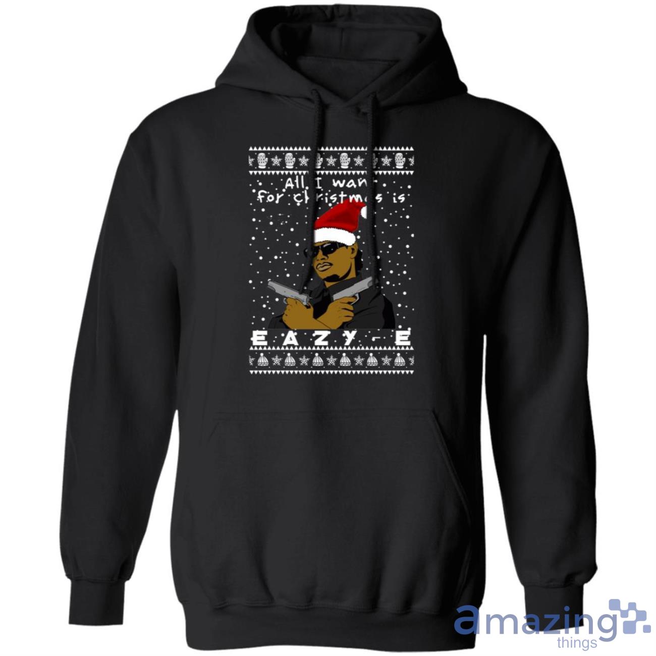 Eazy E Rapper Christmas Sweatshirt image Eazy-E Rapper Christmas Sweatshirt Product Photo 11